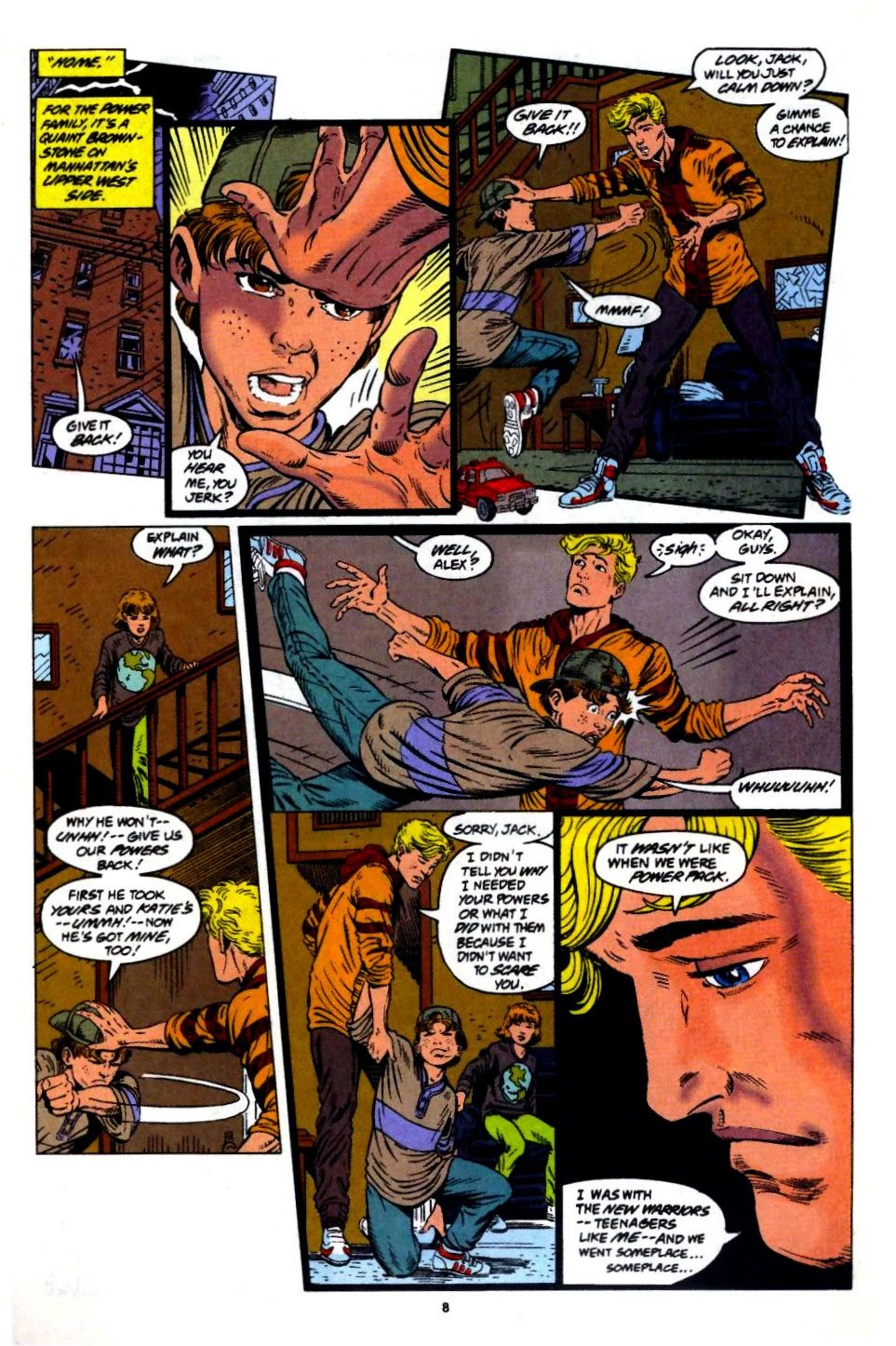 Read online The New Warriors comic -  Issue #57 - 8
