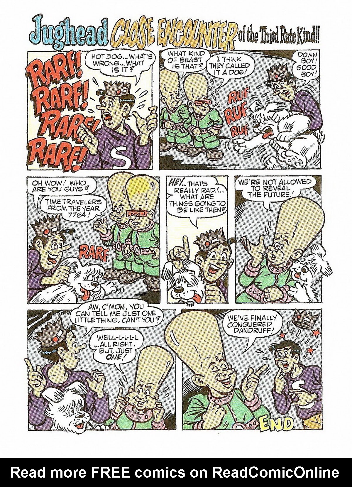 Read online Archie's Double Digest Magazine comic -  Issue #53 - 168
