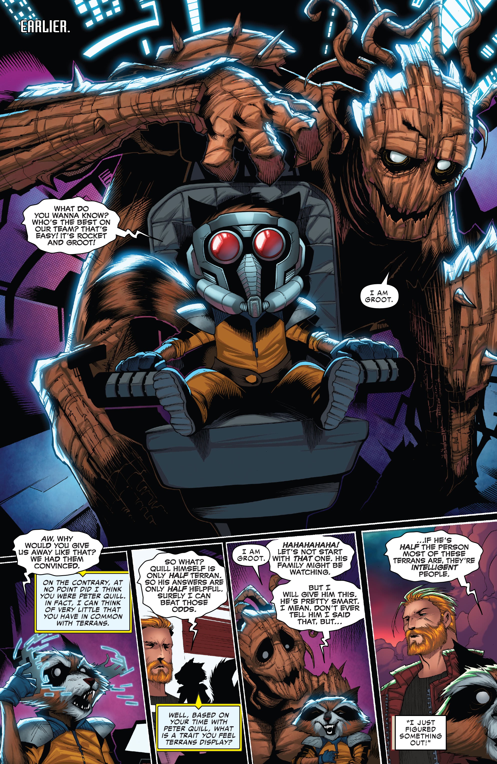 Read online Guardians of the Galaxy: Cosmic Rewind comic -  Issue #1 - 11