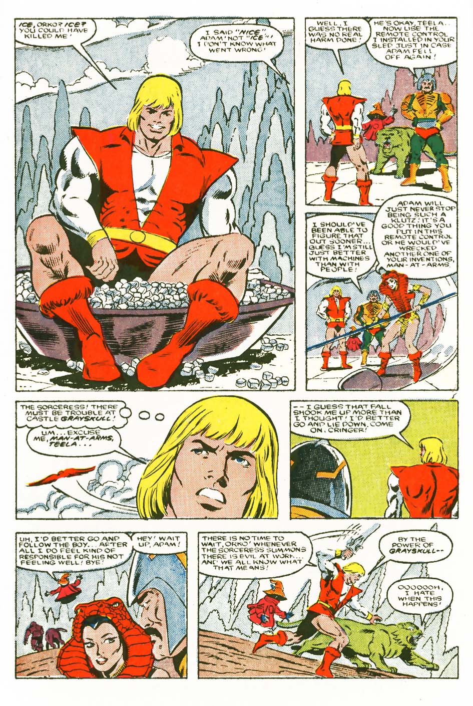 Read online Masters of the Universe (1986) comic -  Issue #1 - 7