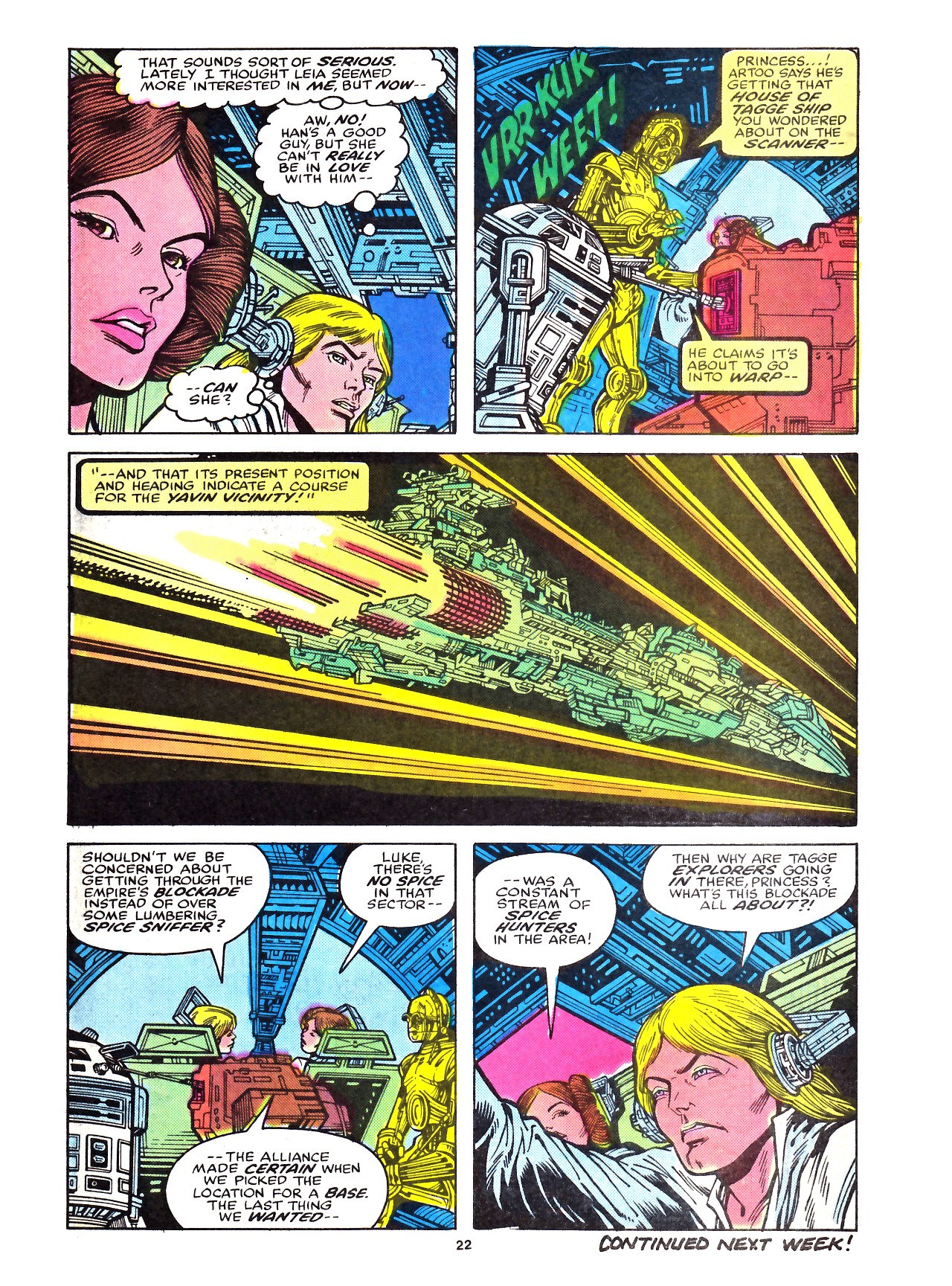 Read online Return of the Jedi comic -  Issue #46 - 22
