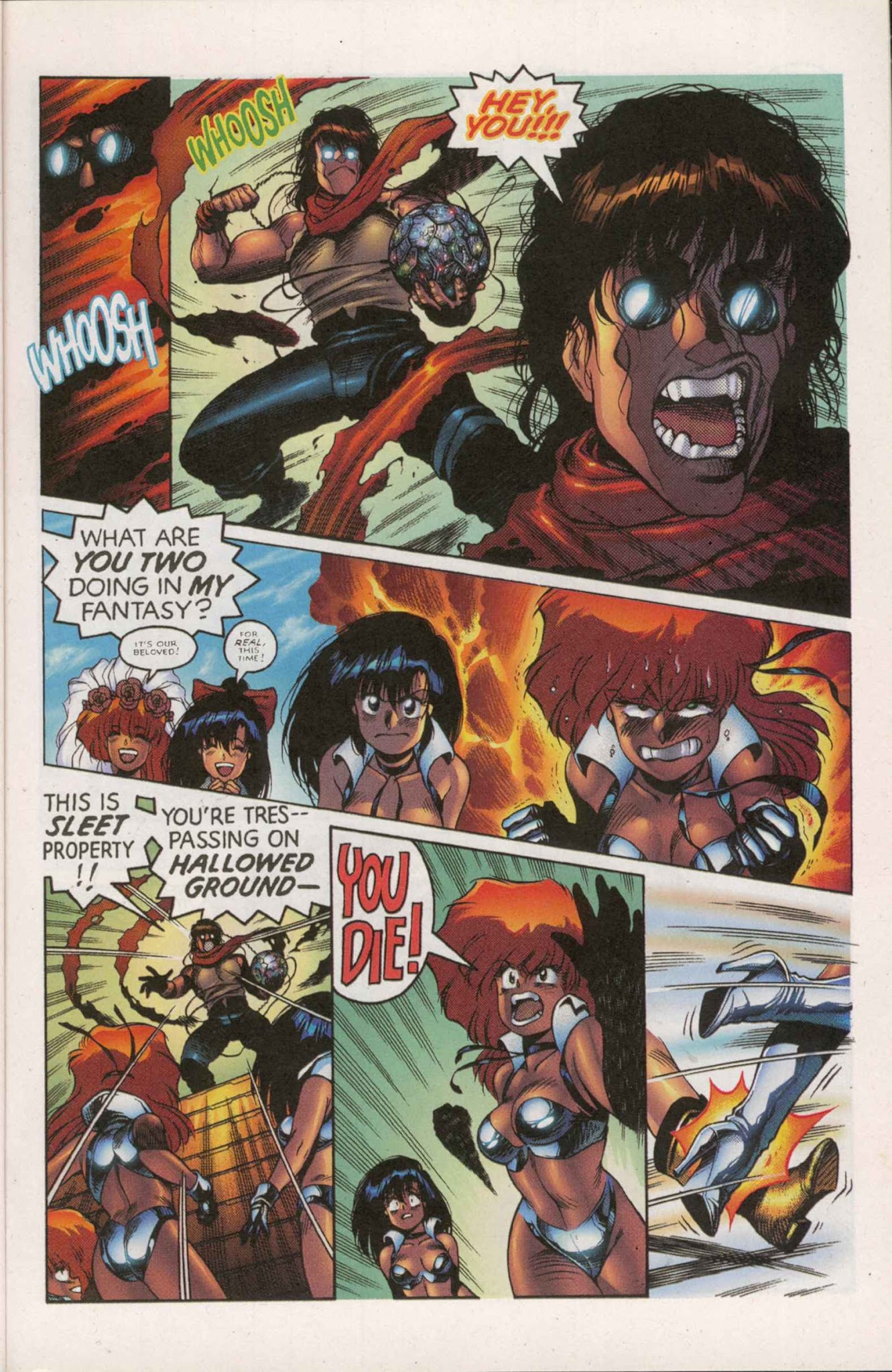 Read online The Dirty Pair: Sim Hell Remastered comic -  Issue #3 - 18