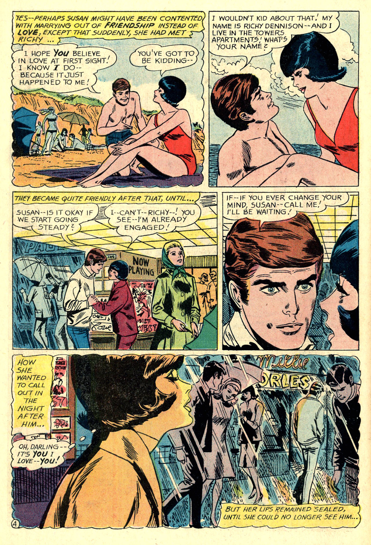 Read online Heart Throbs comic -  Issue #102 - 6