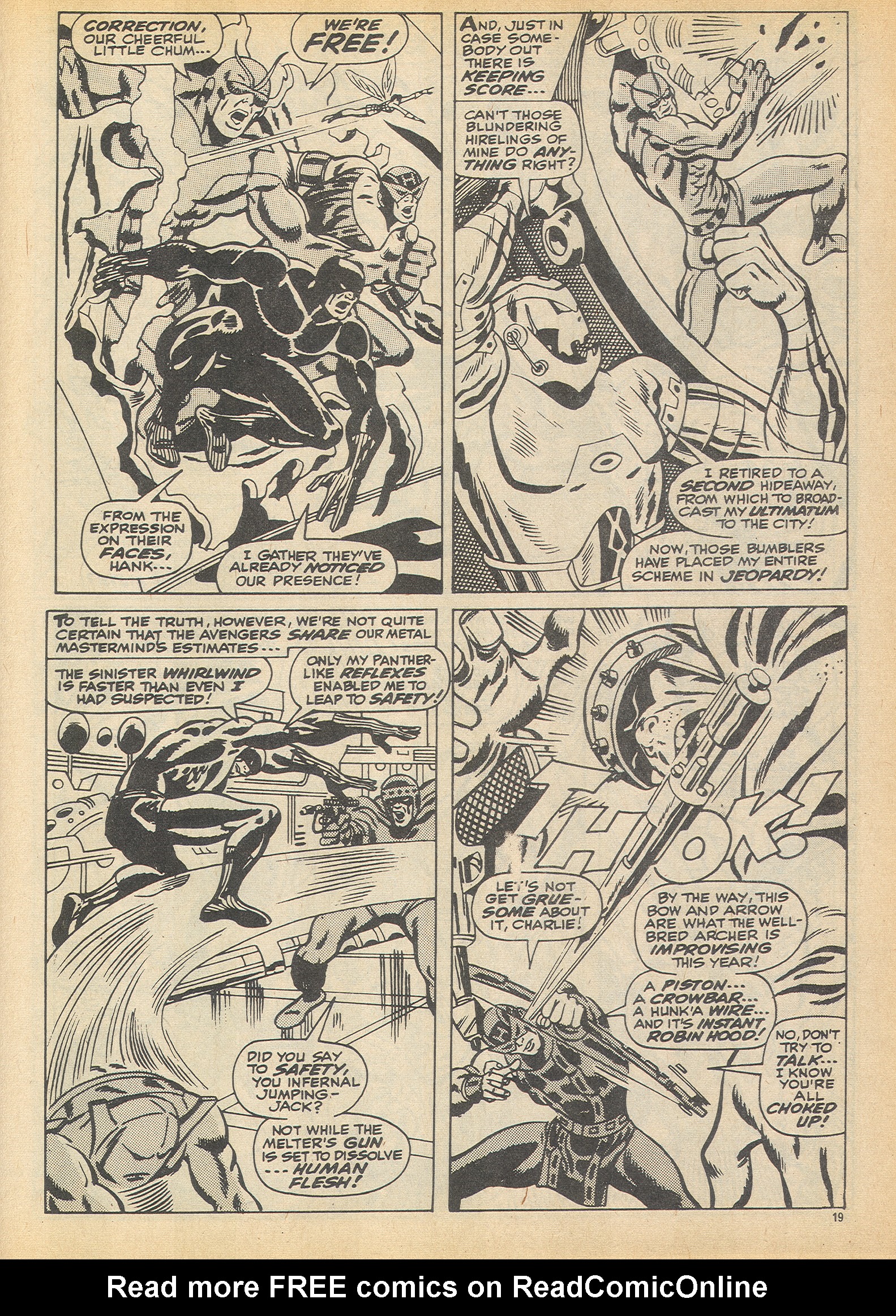 Read online The Avengers (1973) comic -  Issue #75 - 19
