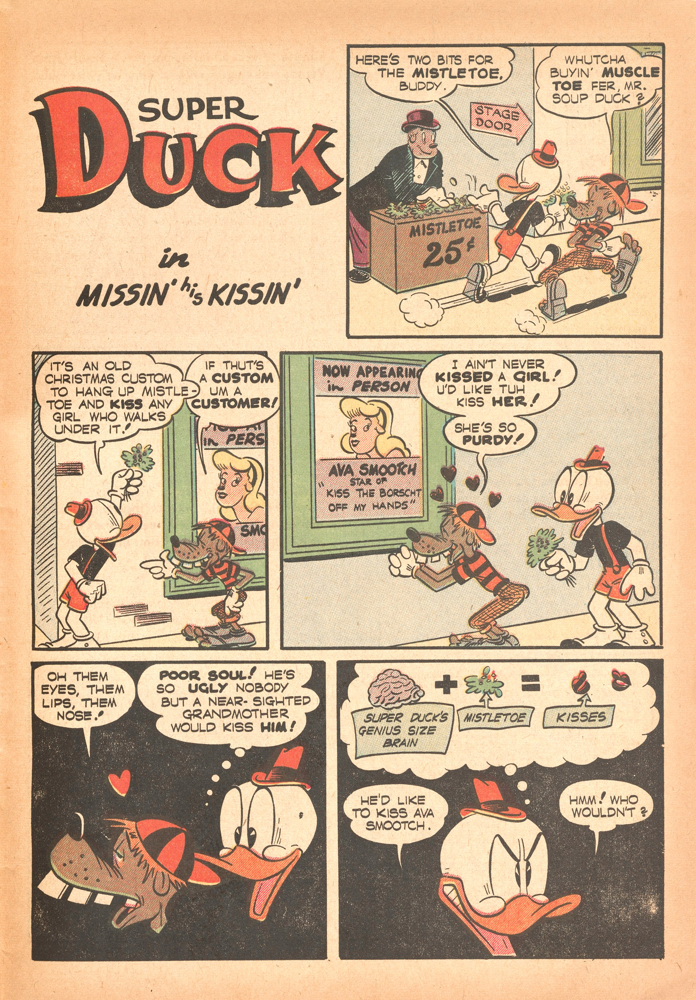 Read online Super Duck Comics comic -  Issue #31 - 41