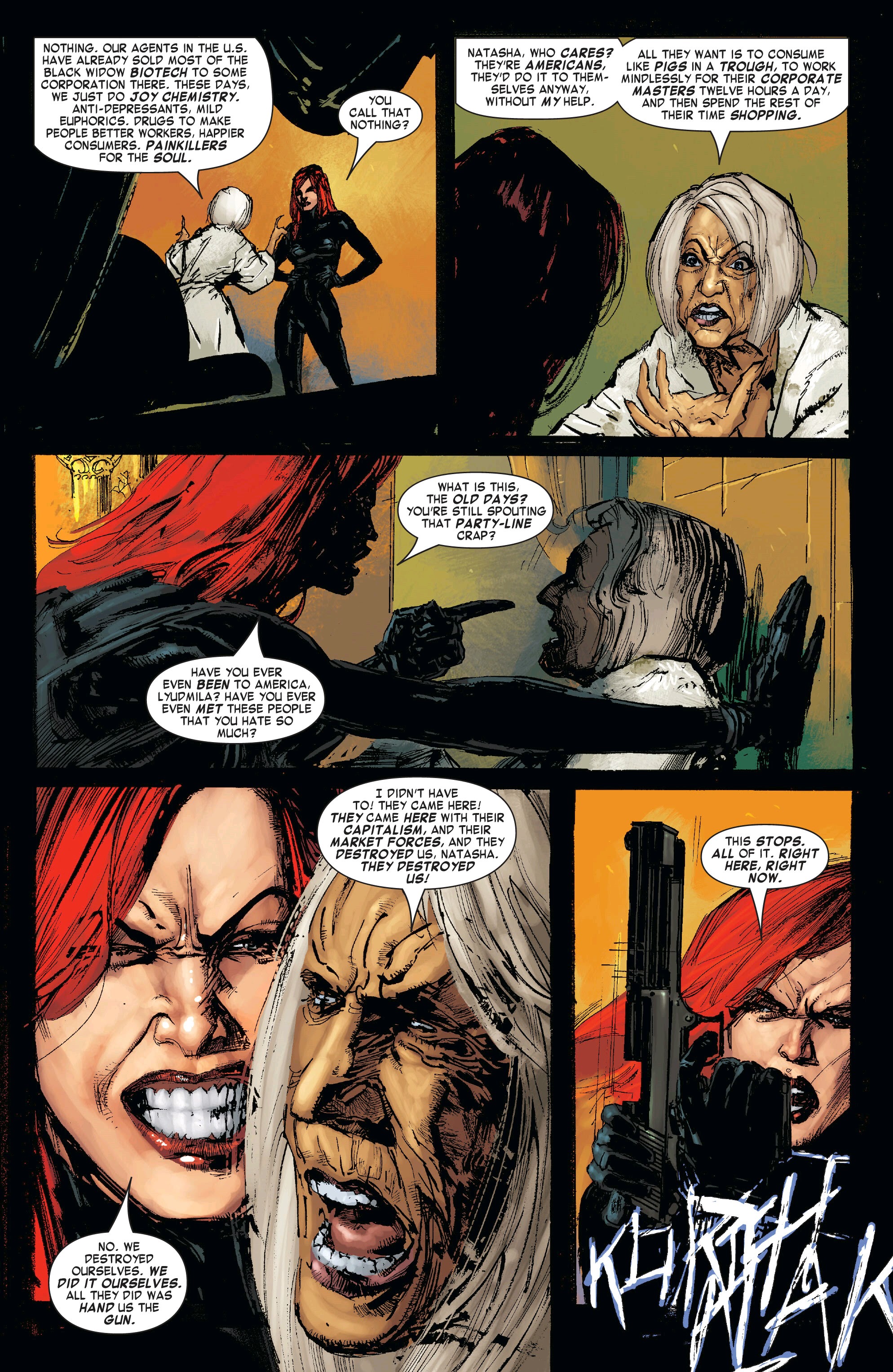 Read online Black Widow: Welcome To The Game comic -  Issue # TPB (Part 2) - 20