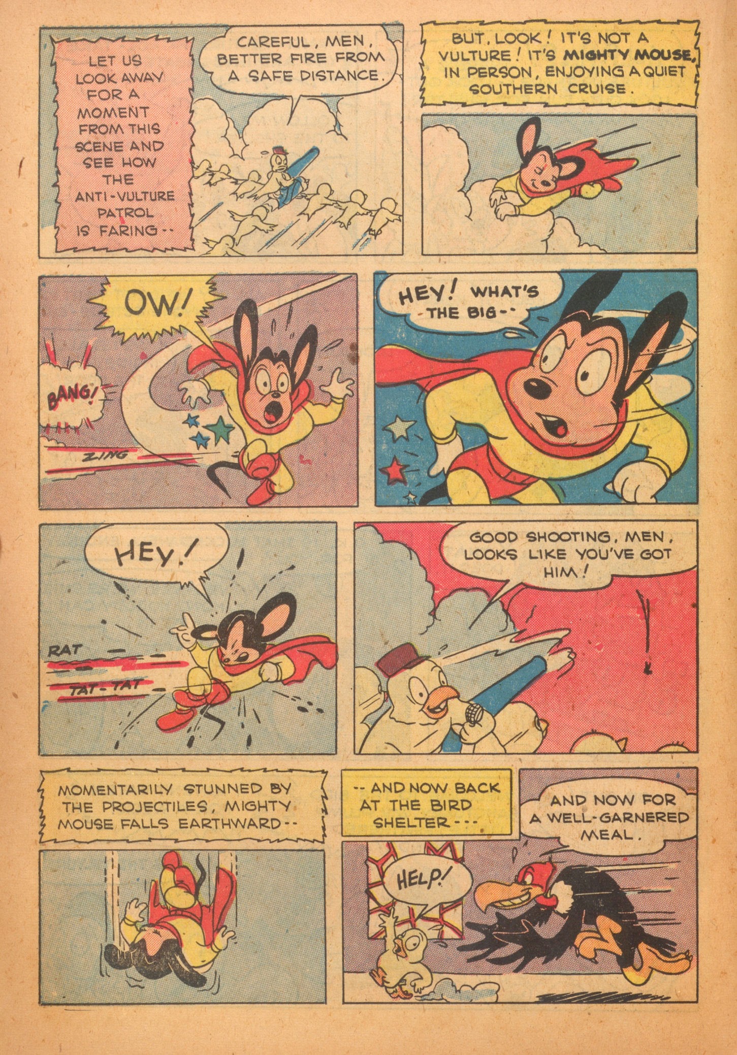 Read online Paul Terry's Mighty Mouse Comics comic -  Issue #16 - 16