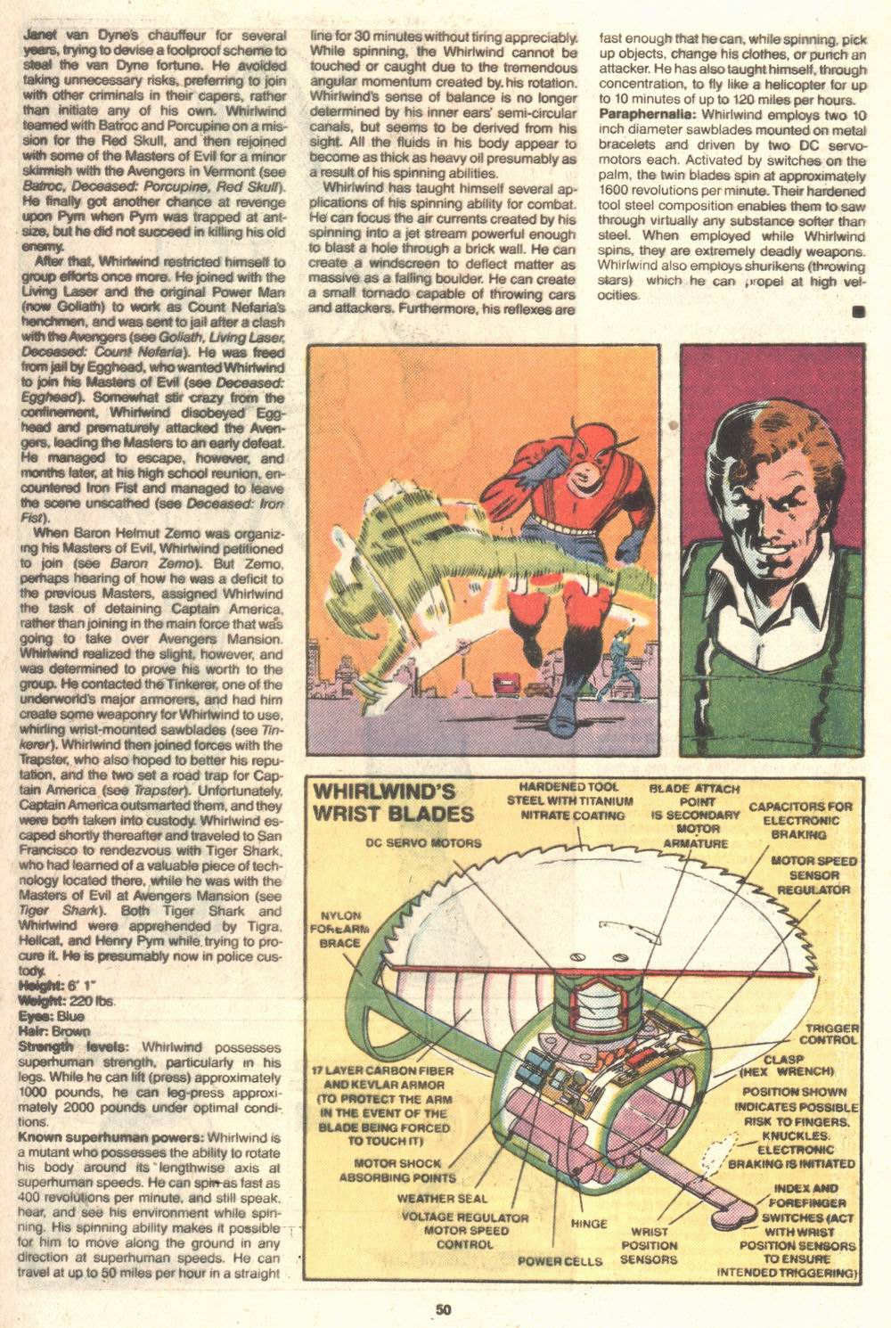 Read online The Official Handbook of the Marvel Universe Deluxe Edition comic -  Issue #14 - 52