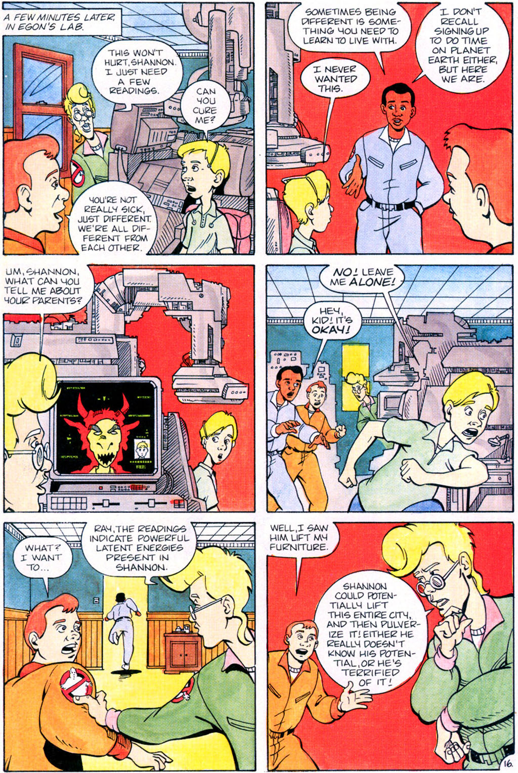 Read online Real Ghostbusters comic -  Issue #9 - 21