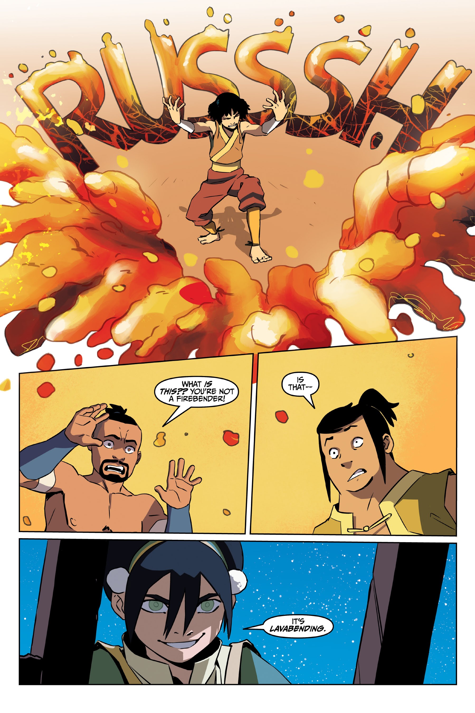 Read online Nickelodeon Avatar: The Last Airbender - Toph Beifong's Metalbending Academy comic -  Issue # TPB - 58