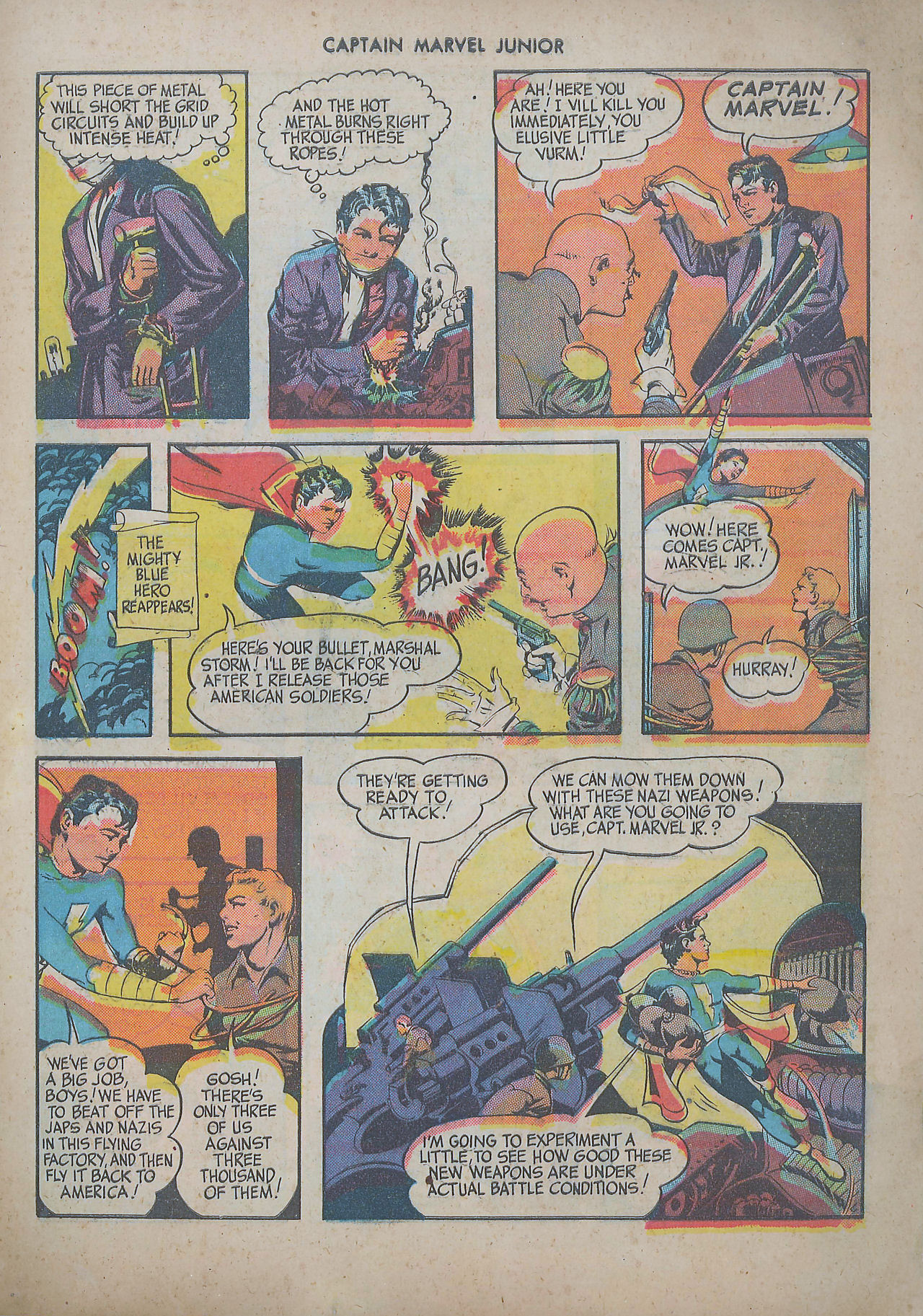 Read online Captain Marvel, Jr. comic -  Issue #23 - 10