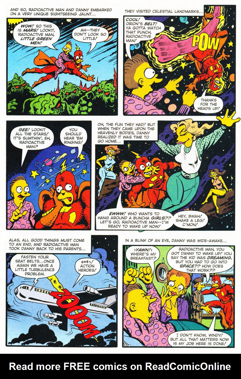 Read online Bongo Comics Presents Simpsons Super Spectacular comic -  Issue #1 - 34