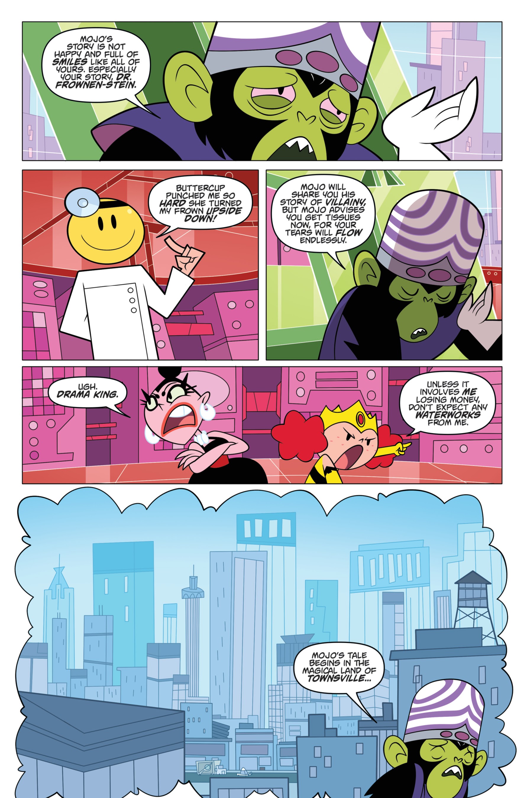 Read online The Powerpuff Girls: Bureau of Bad comic -  Issue # _TPB - 51