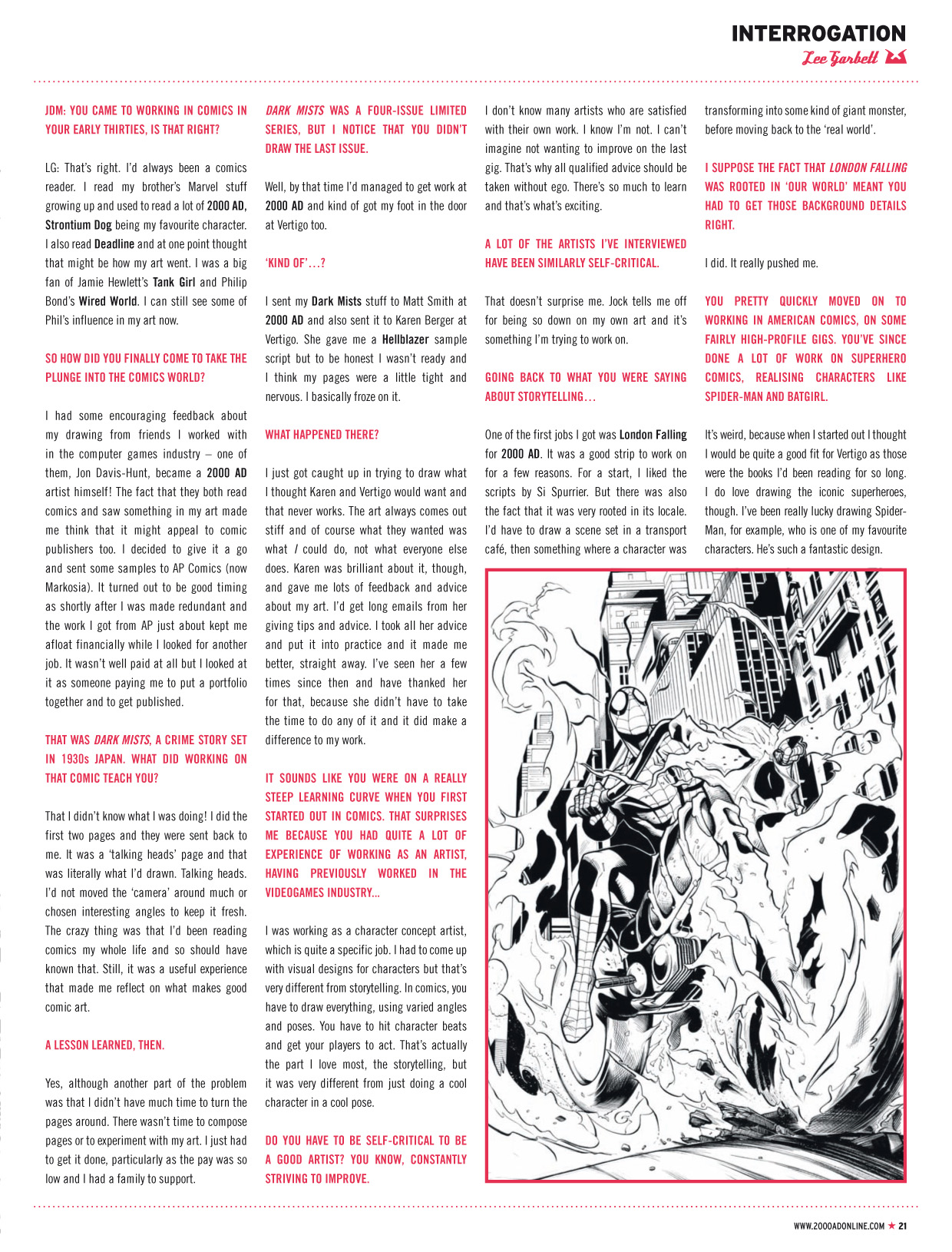 Read online Judge Dredd Megazine (Vol. 5) comic -  Issue #338 - 21
