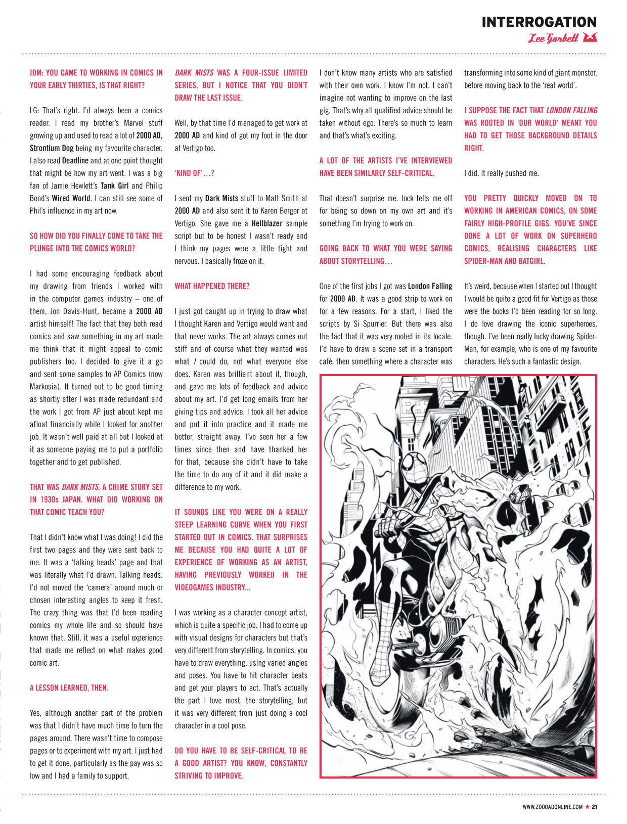 Read online Judge Dredd Megazine (Vol. 5) comic -  Issue #338 - 21