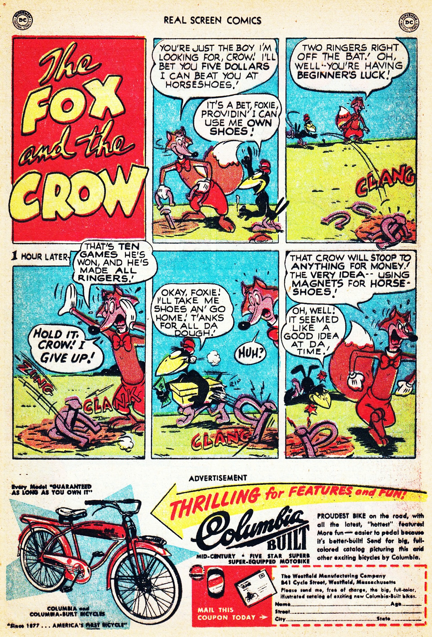 Read online Real Screen Comics comic -  Issue #34 - 37