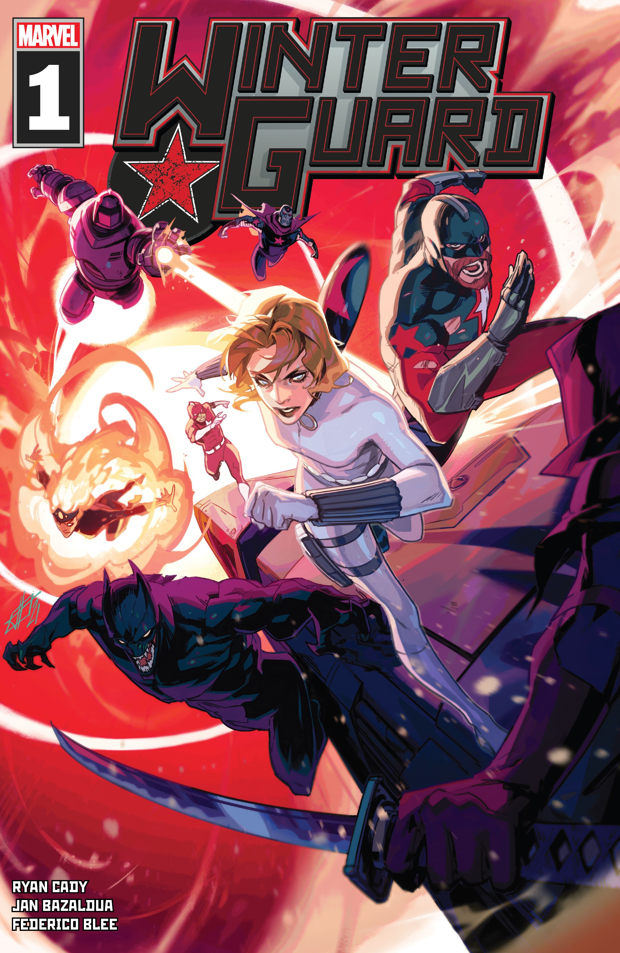 Read online Winter Guard comic -  Issue #1 - 1