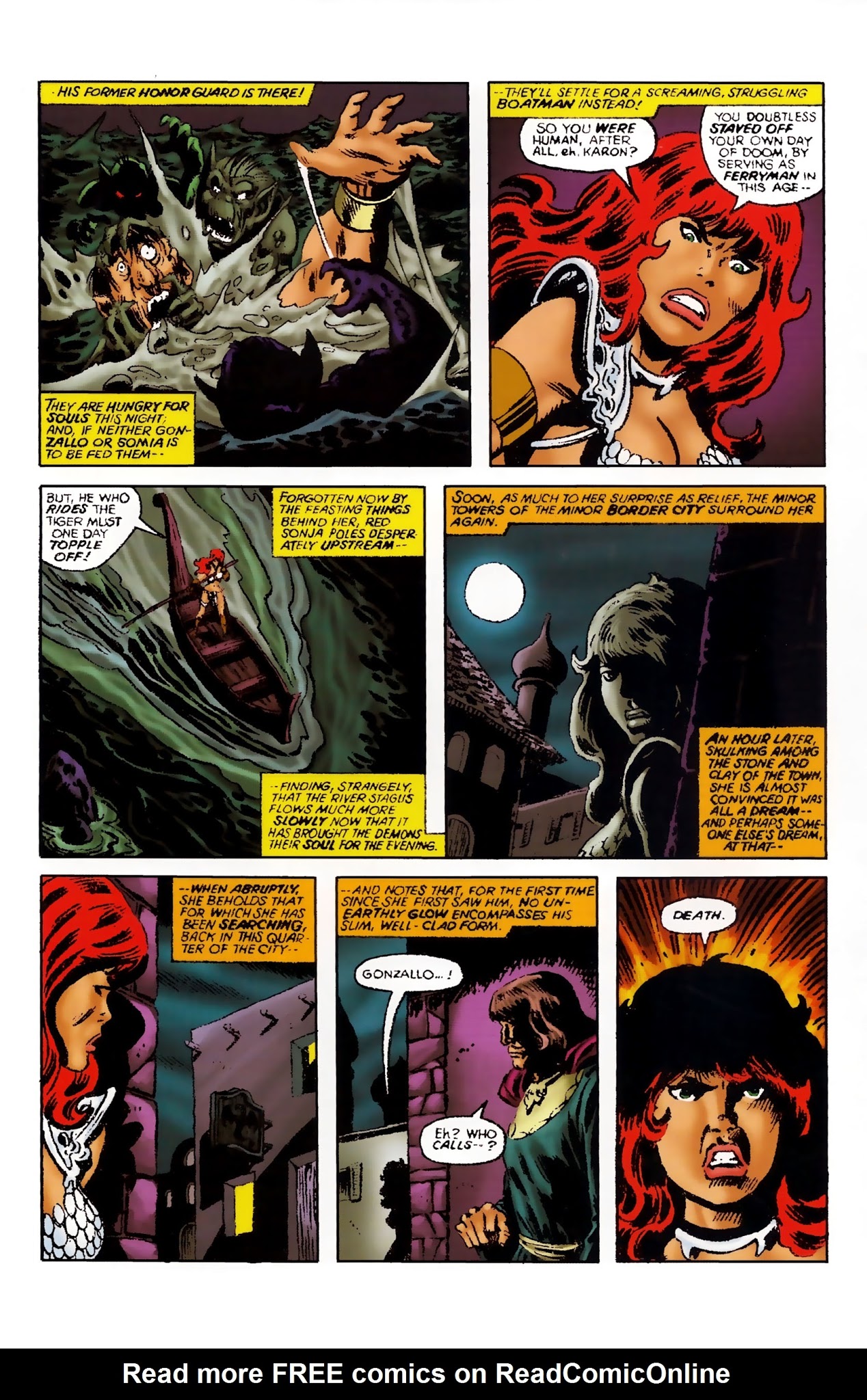 Read online The Adventures of Red Sonja comic -  Issue # TPB 3 - 124