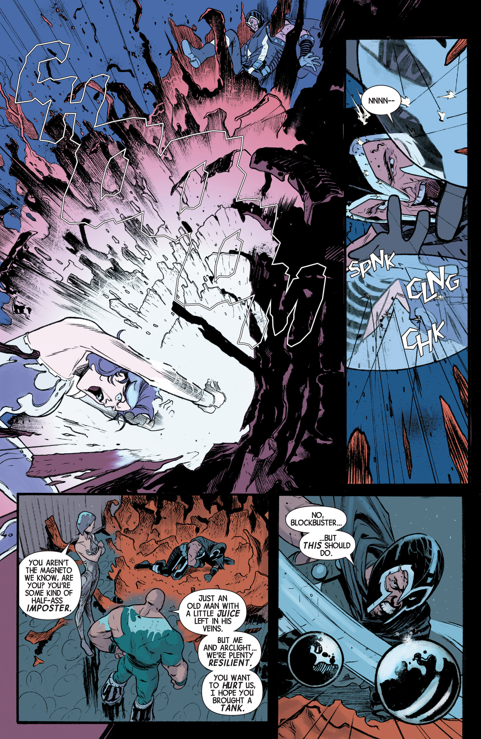 Read online Magneto comic -  Issue #6 - 16