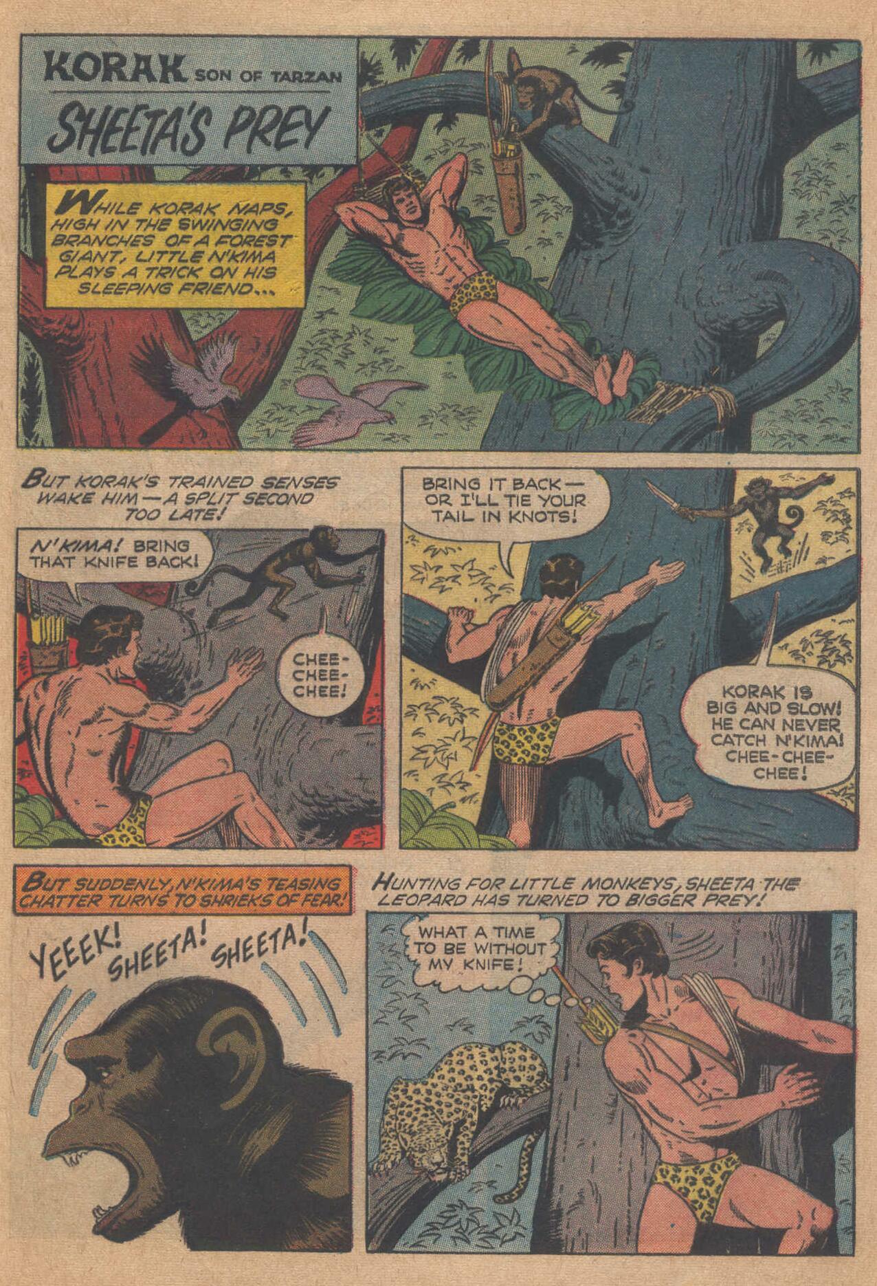 Read online Korak, Son of Tarzan (1964) comic -  Issue #20 - 29