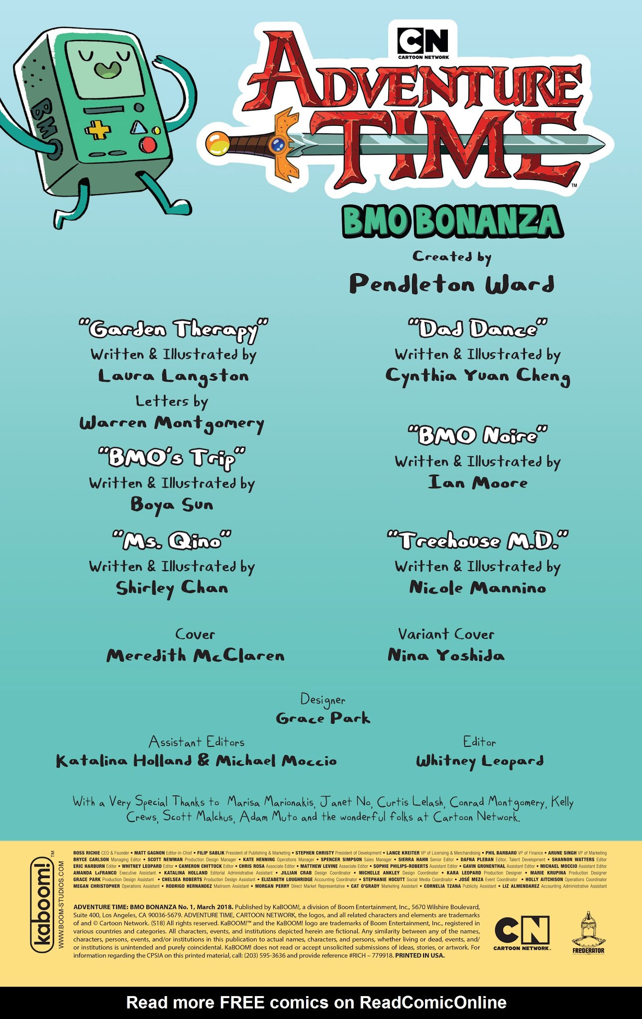 Read online Adventure Time: BMO Bonanza comic -  Issue # Full - 2