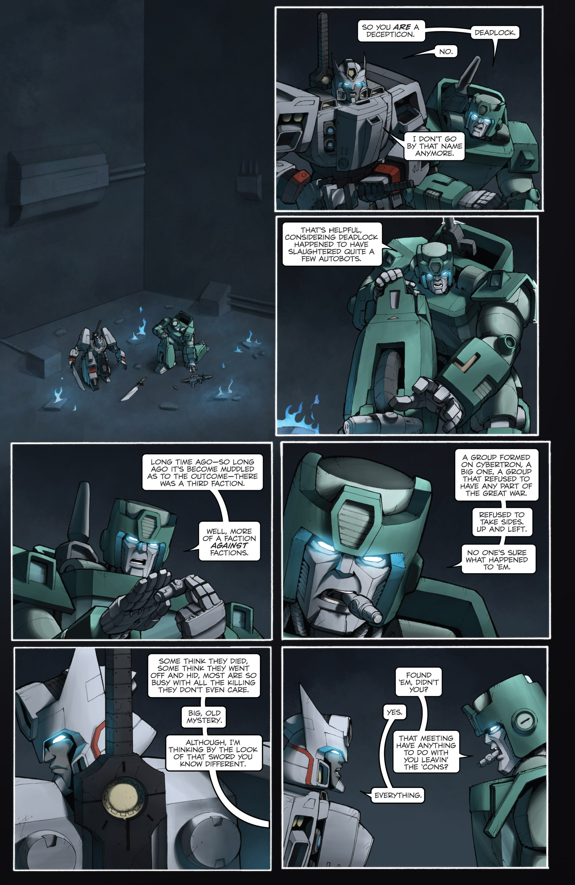 Read online The Transformers Spotlight: Drift Director's Cut comic -  Issue # Full - 16