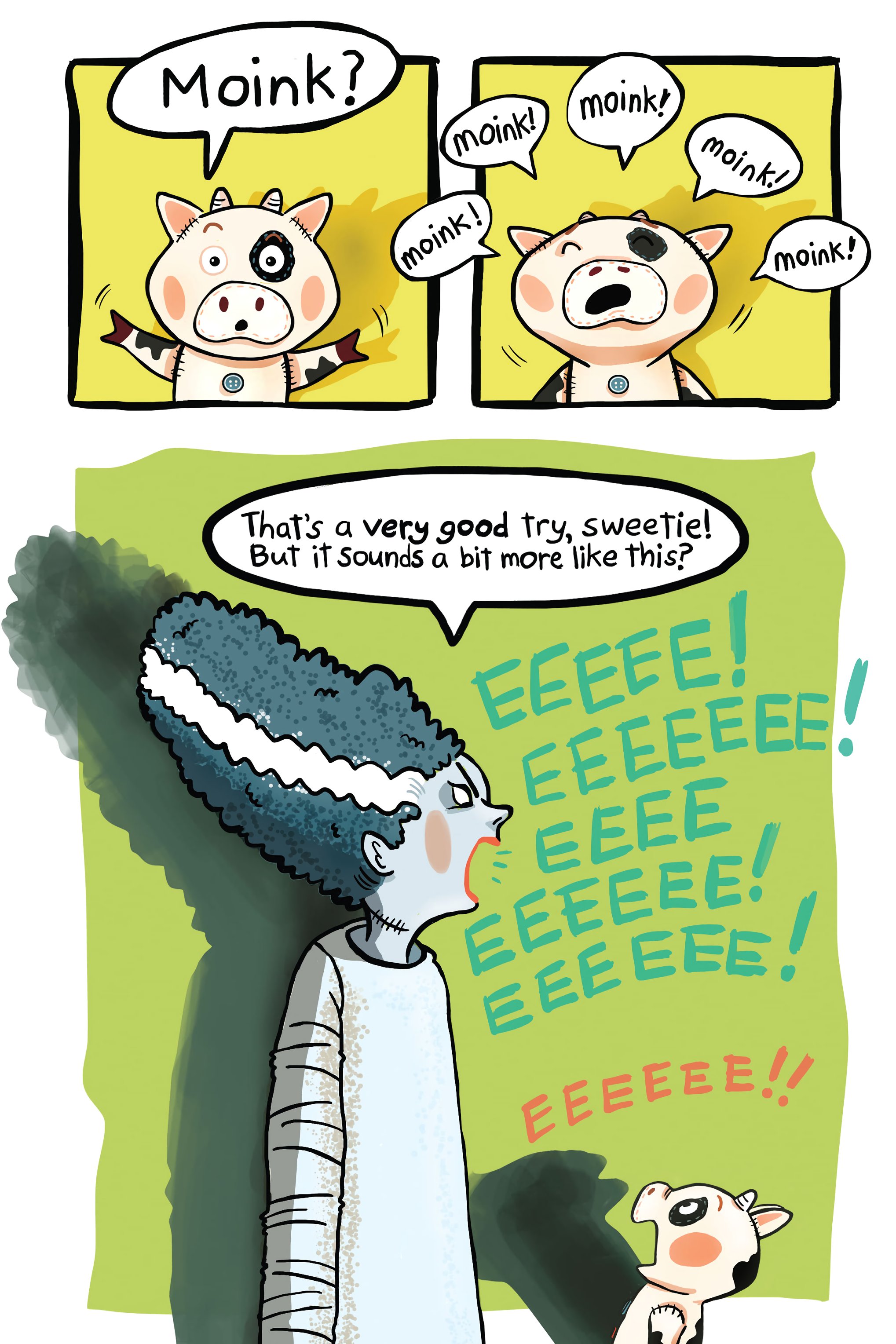 Read online Shelley Frankenstein!: CowPiggy comic -  Issue # TPB (Part 1) - 79