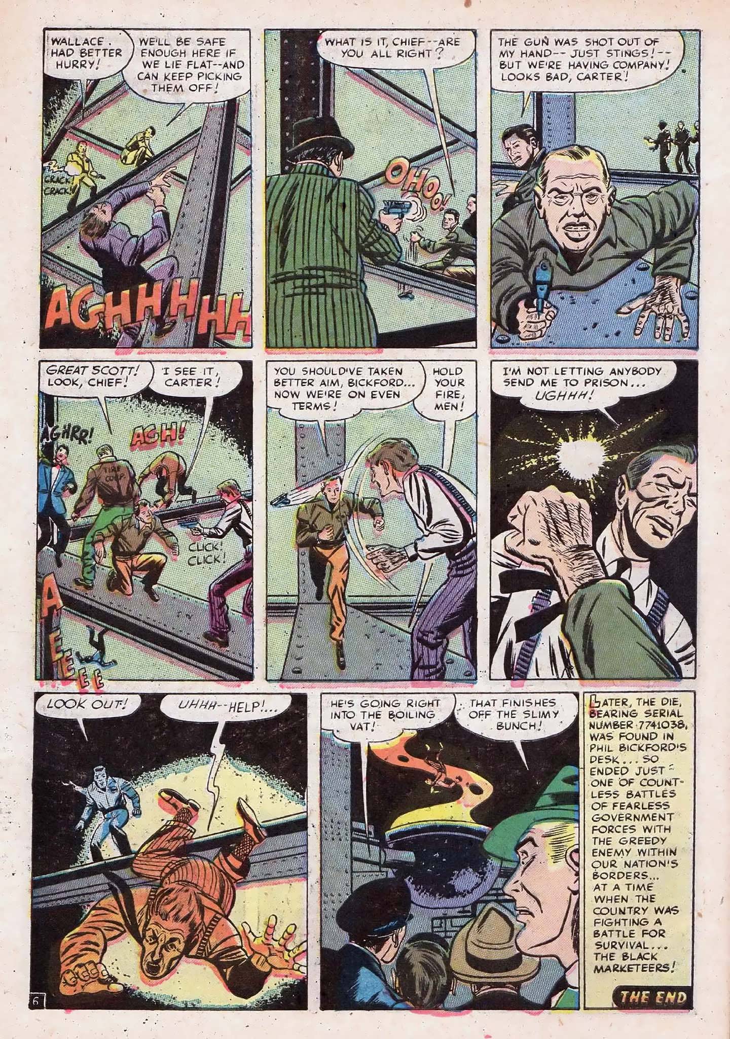 Read online Crime Cases Comics (1951) comic -  Issue #12 - 32