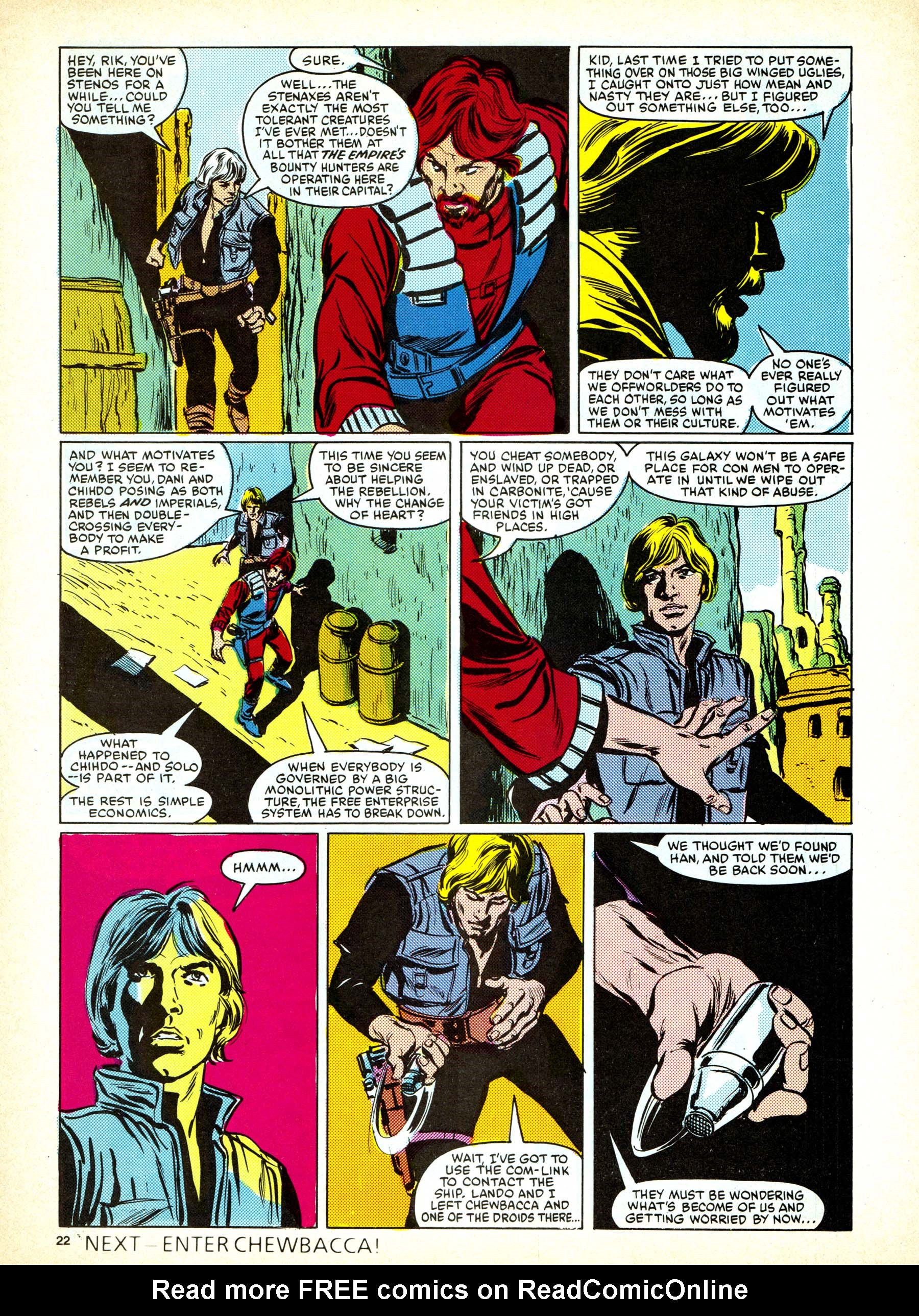 Read online Return of the Jedi comic -  Issue #152 - 22