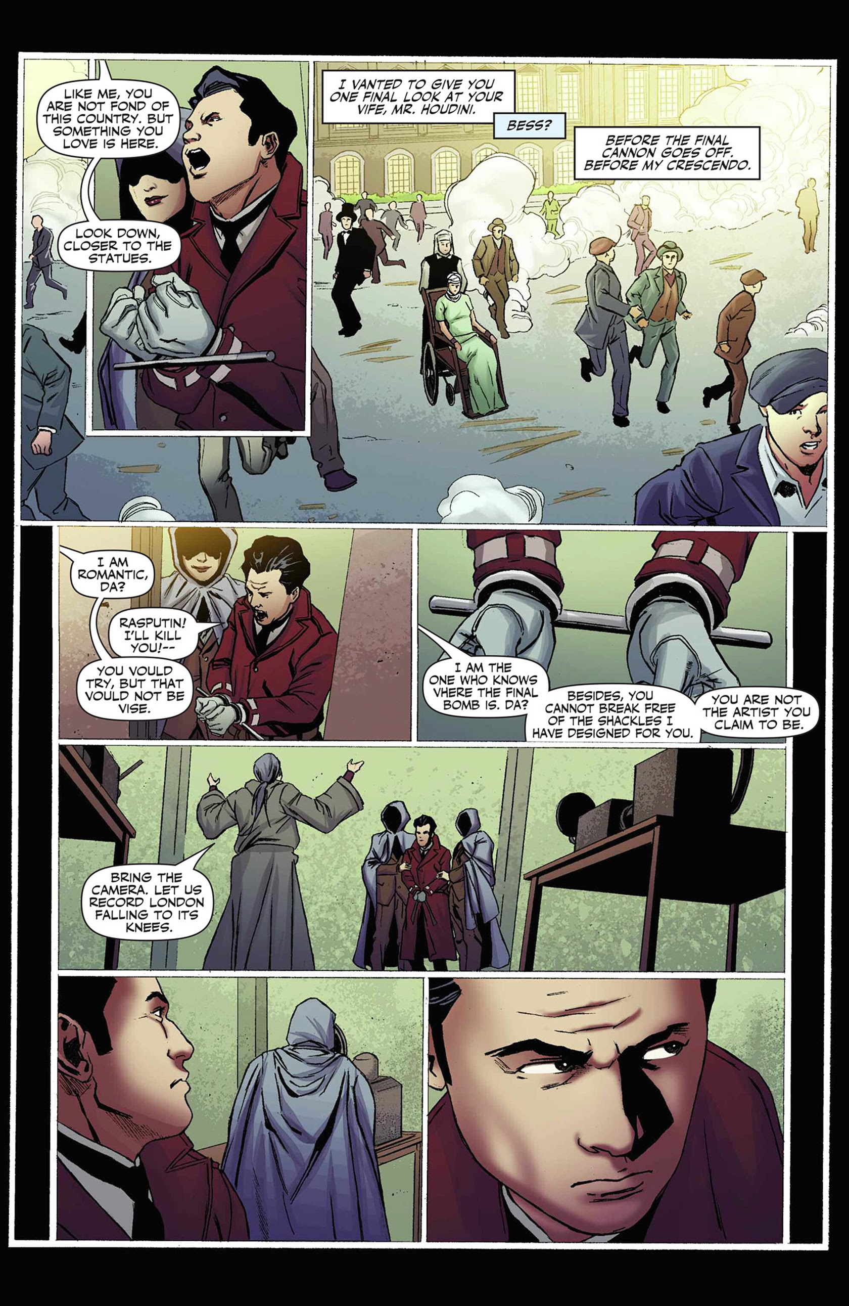 Read online Sherlock Holmes vs. Harry Houdini comic -  Issue #5 - 8
