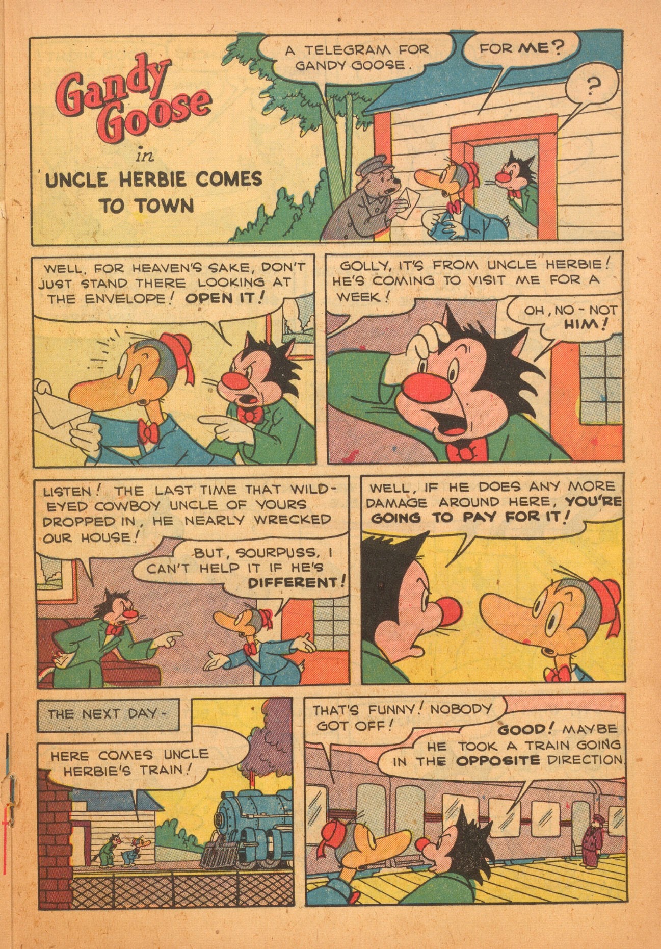 Read online Paul Terry's Mighty Mouse Comics comic -  Issue #16 - 21