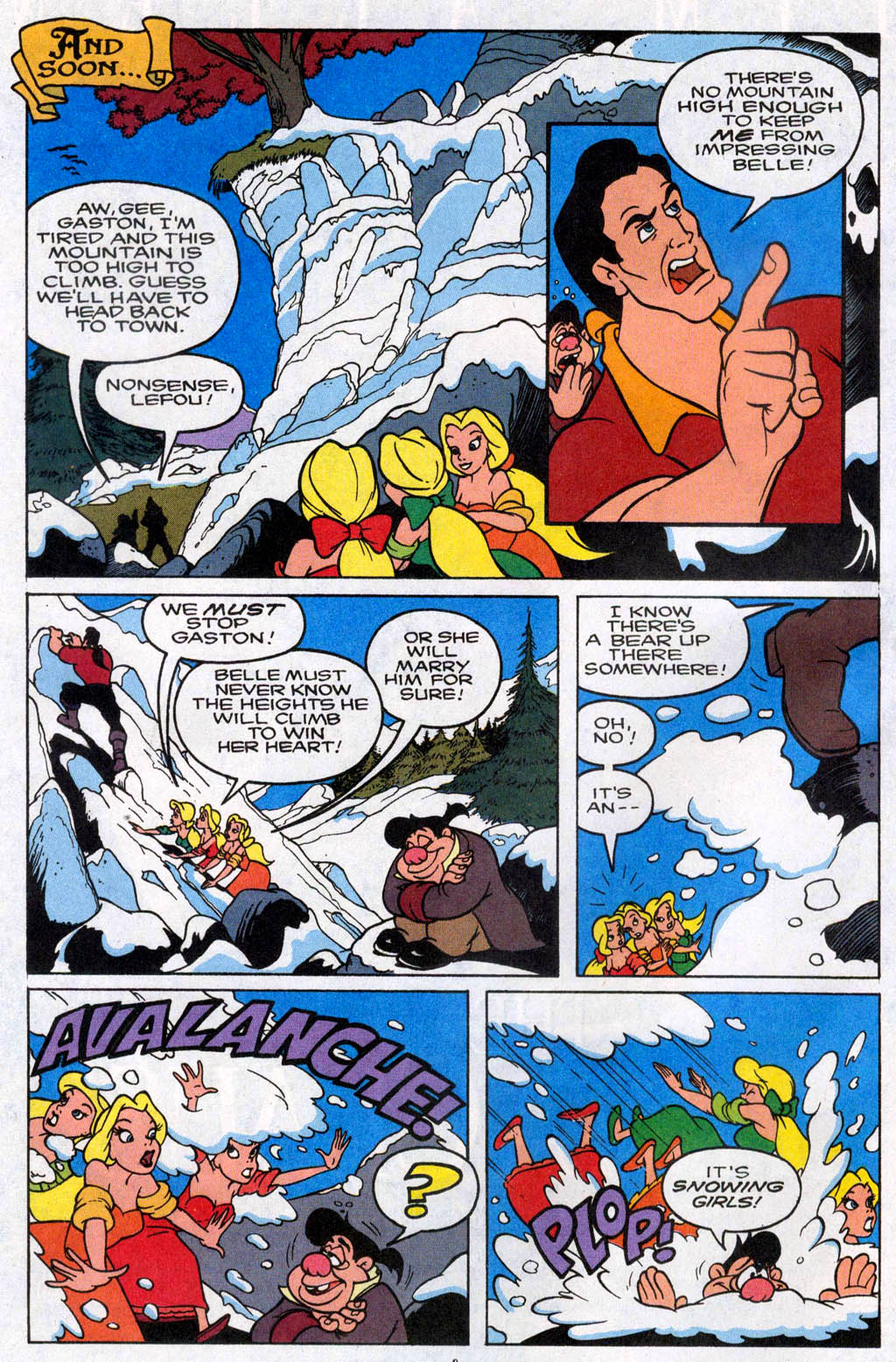 Read online Disney's Beauty and the Beast comic -  Issue #4 - 7