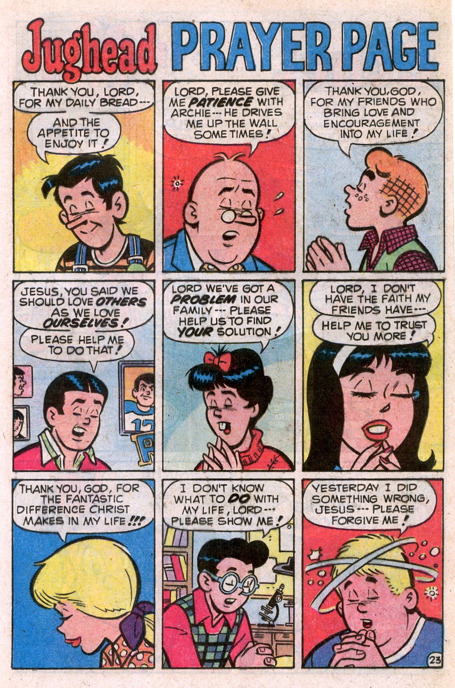 Read online Jughead's Soul Food comic -  Issue # Full - 25