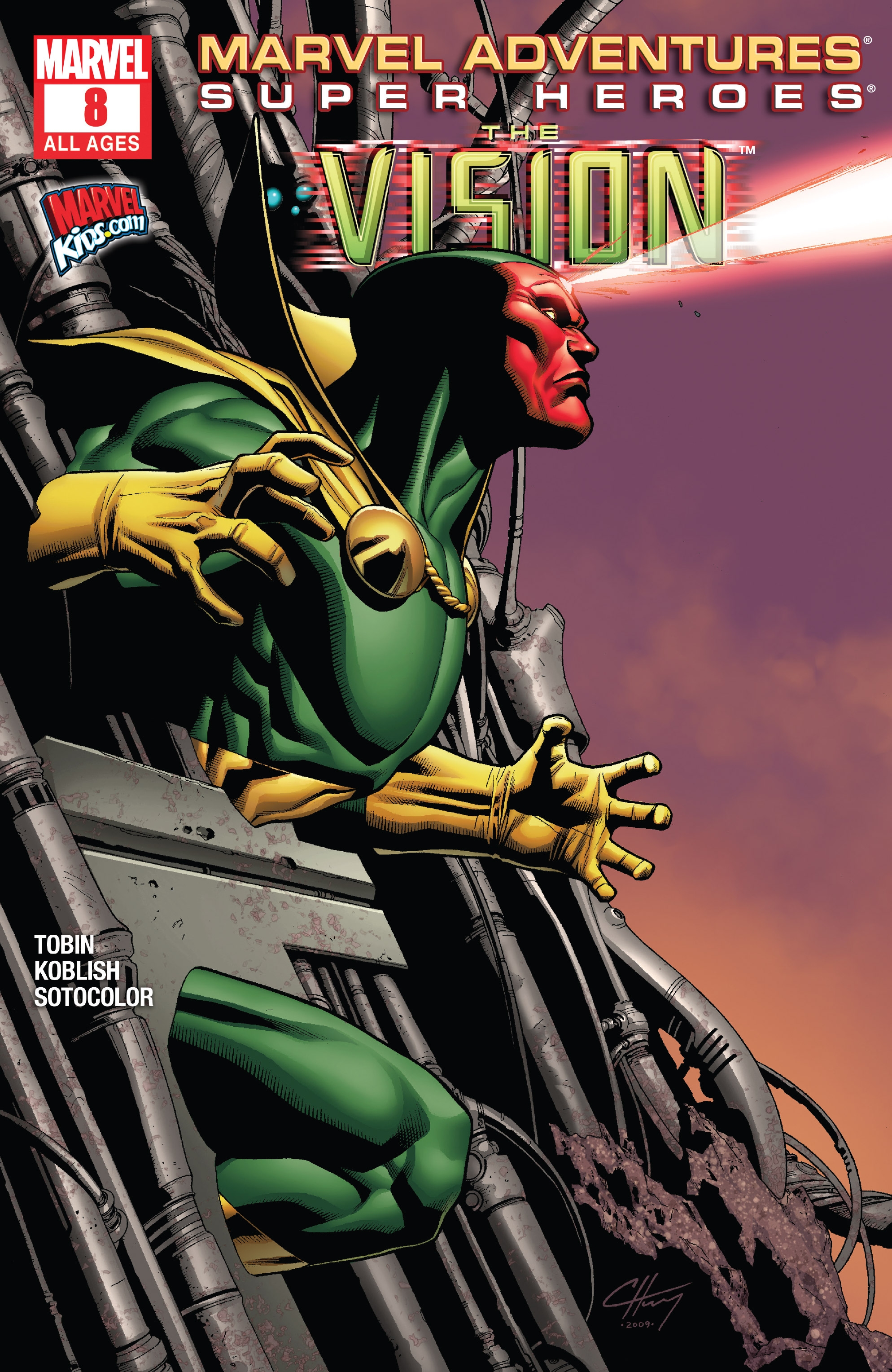 Read online Marvel Adventures Super Heroes (2010) comic -  Issue #8 - 1