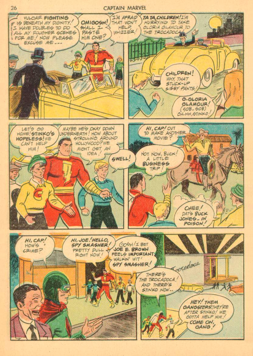 Read online Captain Marvel Adventures comic -  Issue #13 - 24