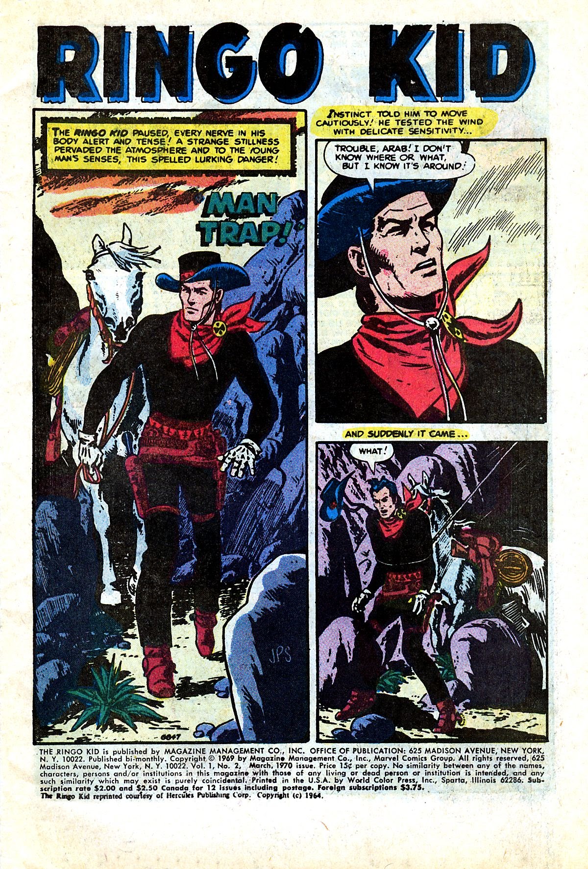 Read online Ringo Kid (1970) comic -  Issue #2 - 3