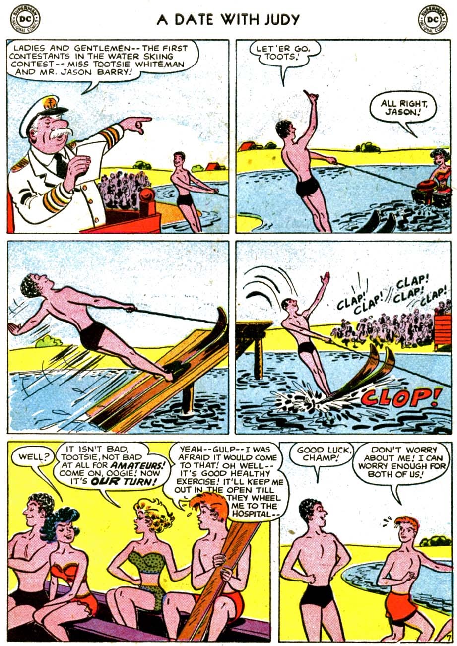 Read online A Date with Judy comic -  Issue #64 - 9