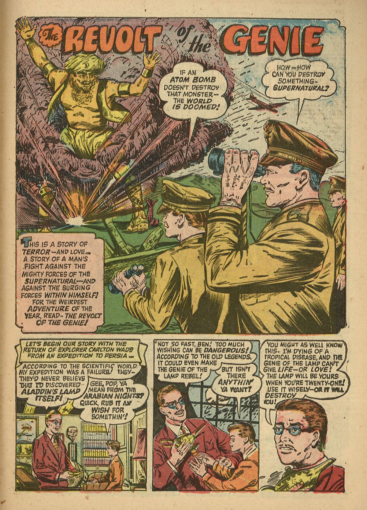 Read online Adventures Into The Unknown comic -  Issue #38 - 27