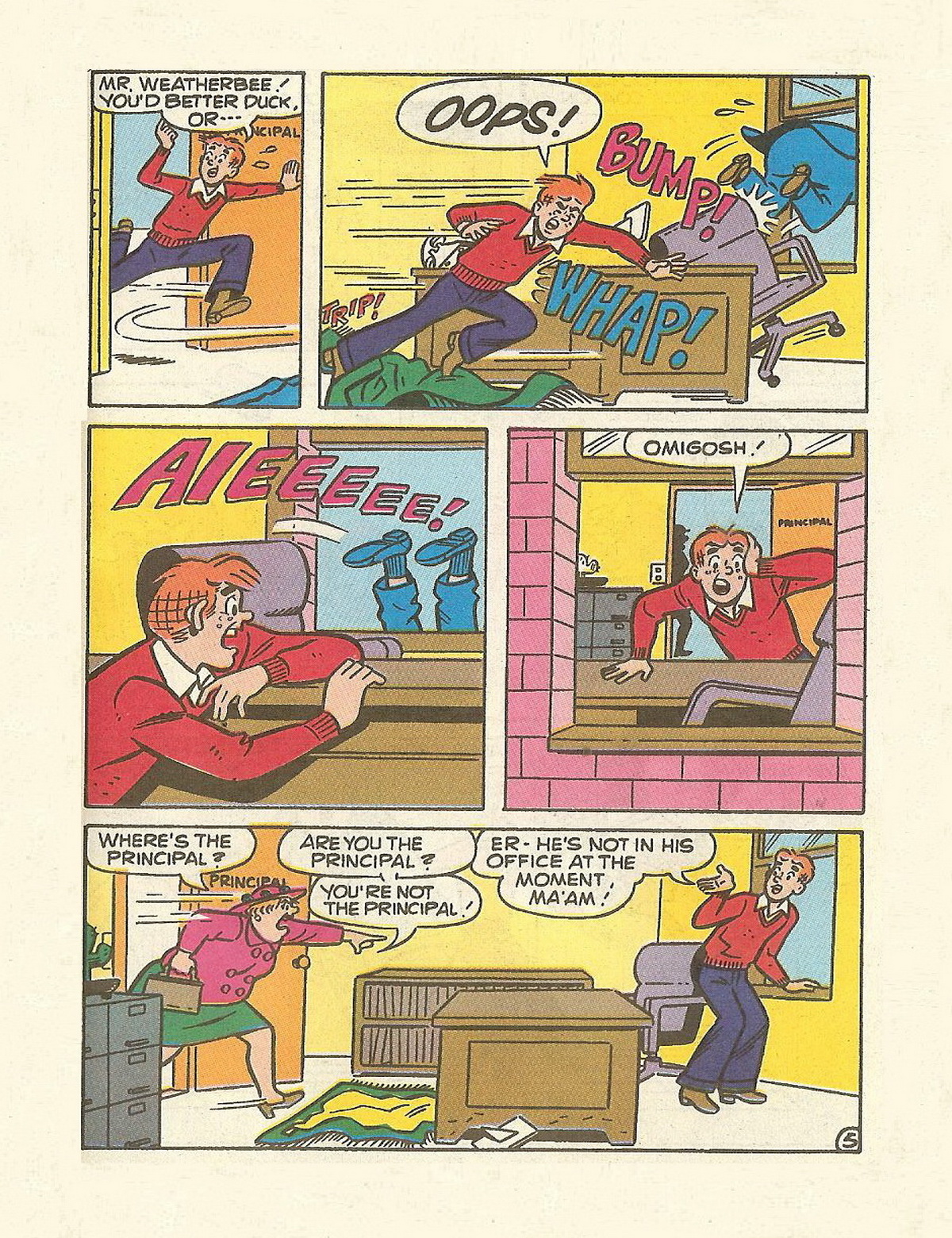 Read online Archie's Double Digest Magazine comic -  Issue #65 - 134