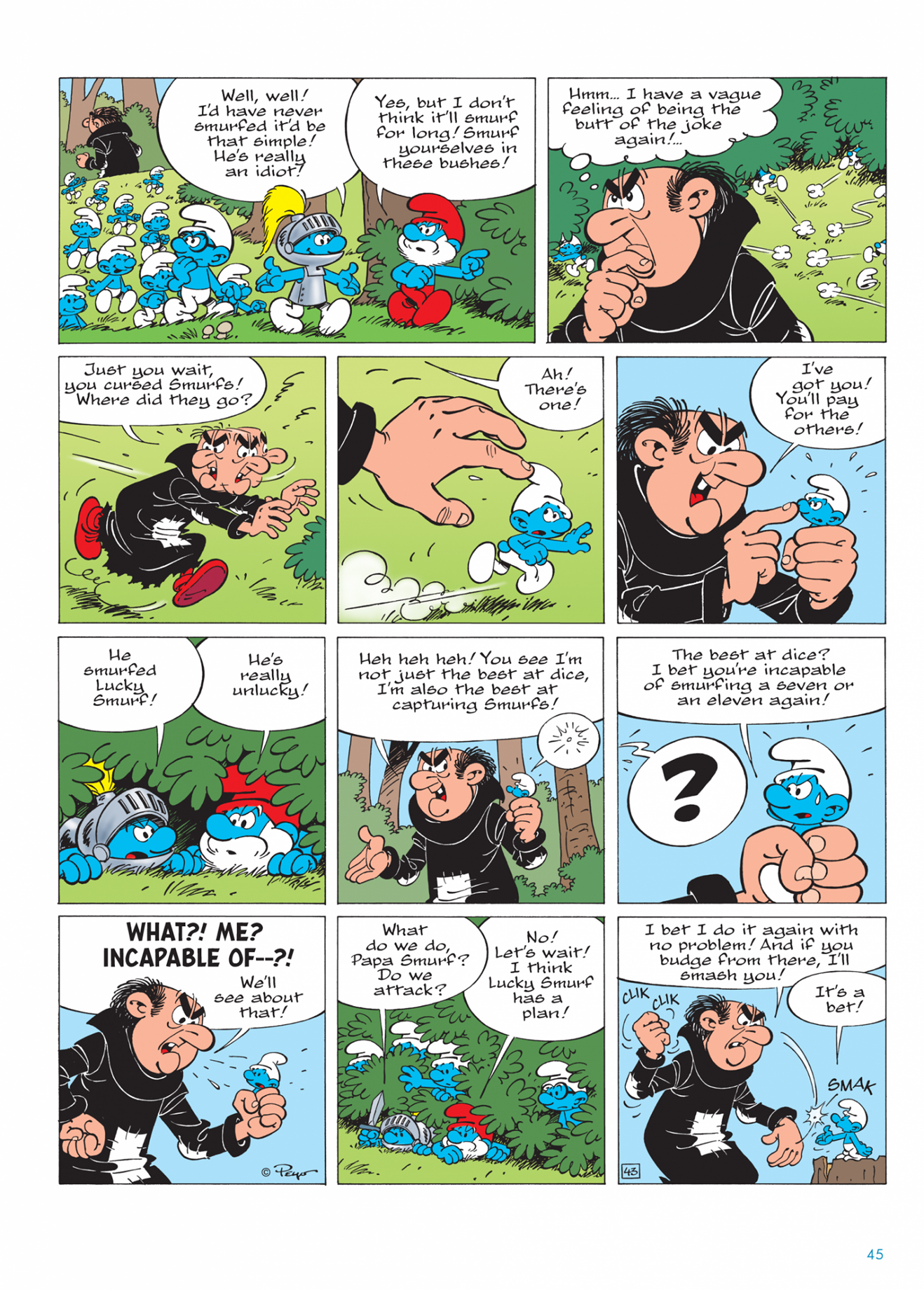 Read online The Smurfs comic -  Issue #25 - 46
