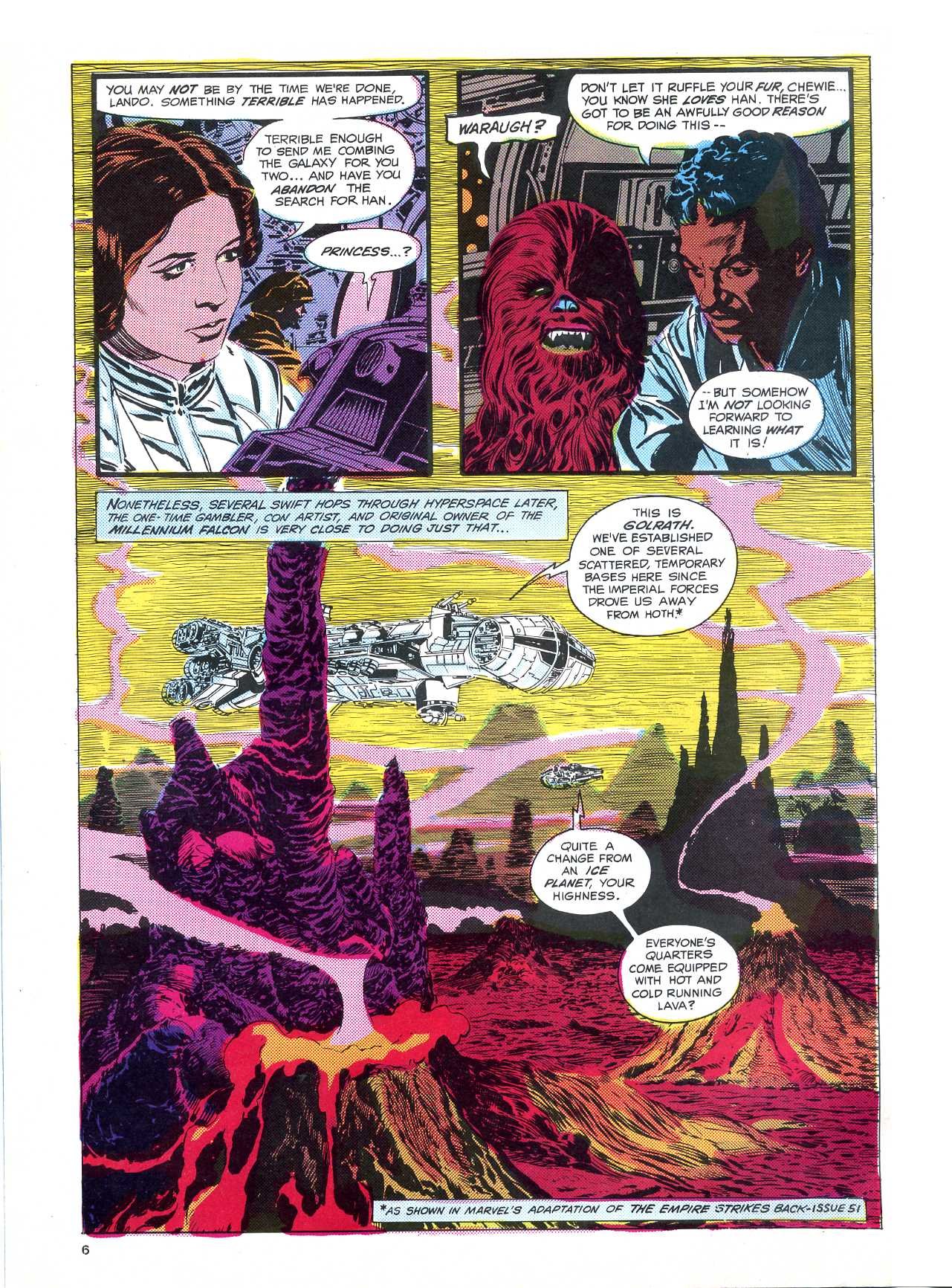 Read online Return of the Jedi comic -  Issue #138 - 6