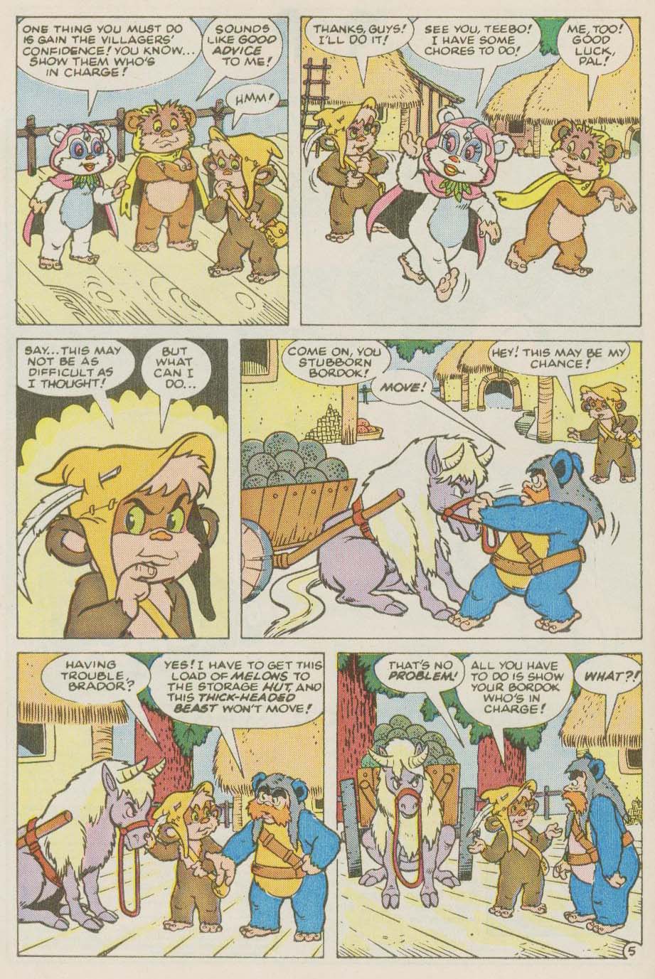 Read online Ewoks (1987) comic -  Issue #14 - 6