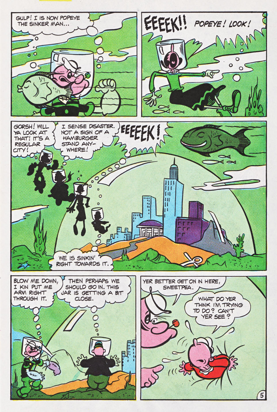 Read online Popeye (1993) comic -  Issue #7 - 8