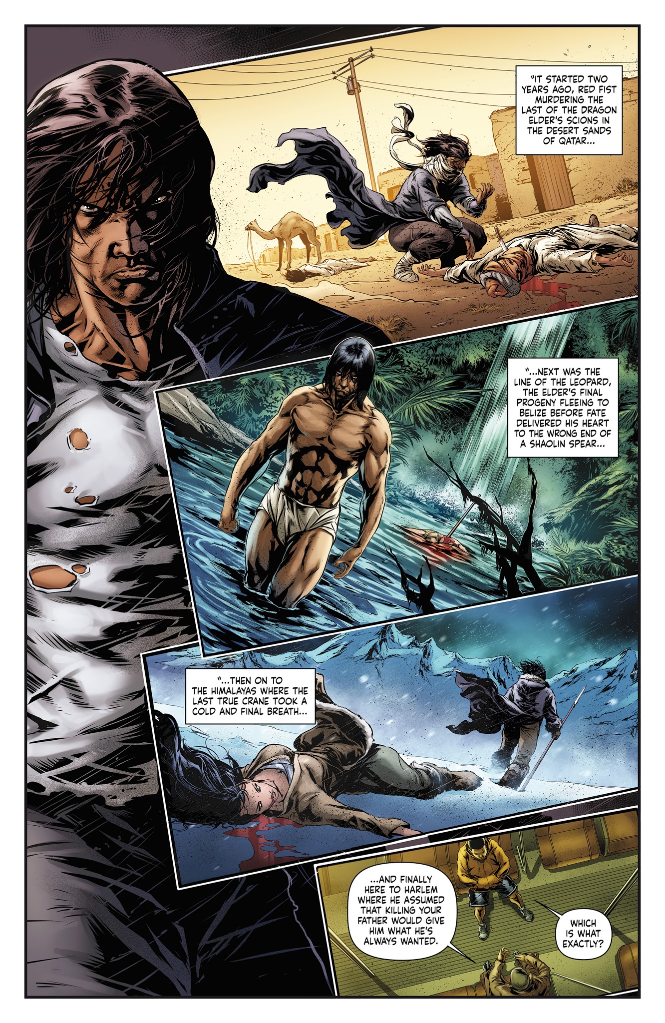 Read online Son of Shaolin comic -  Issue # TPB - 44