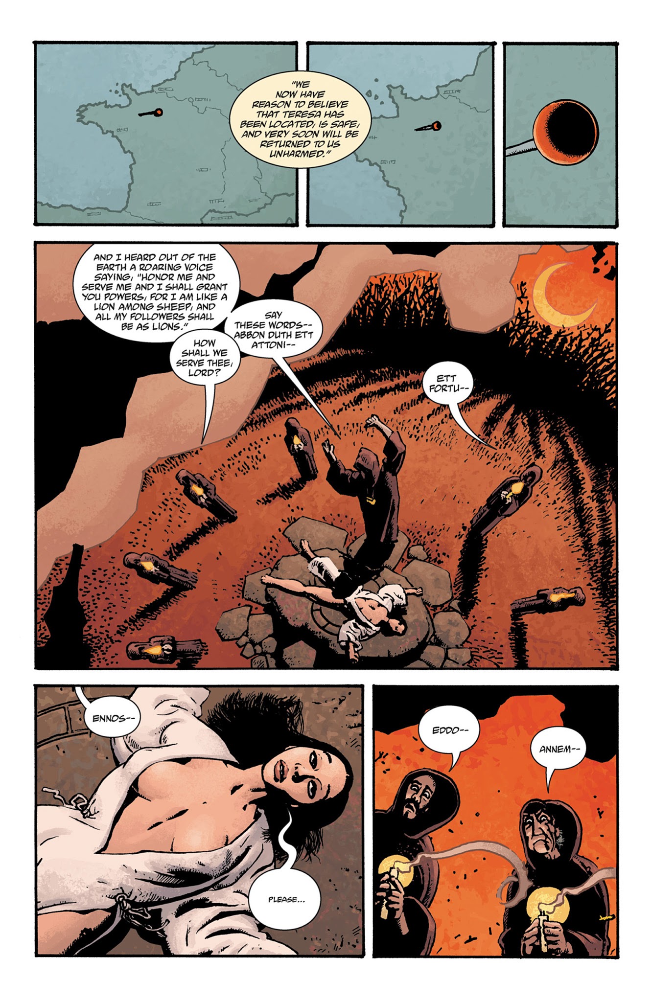 Read online Hellboy: The Bride Of Hell  and Others comic -  Issue # TPB - 121