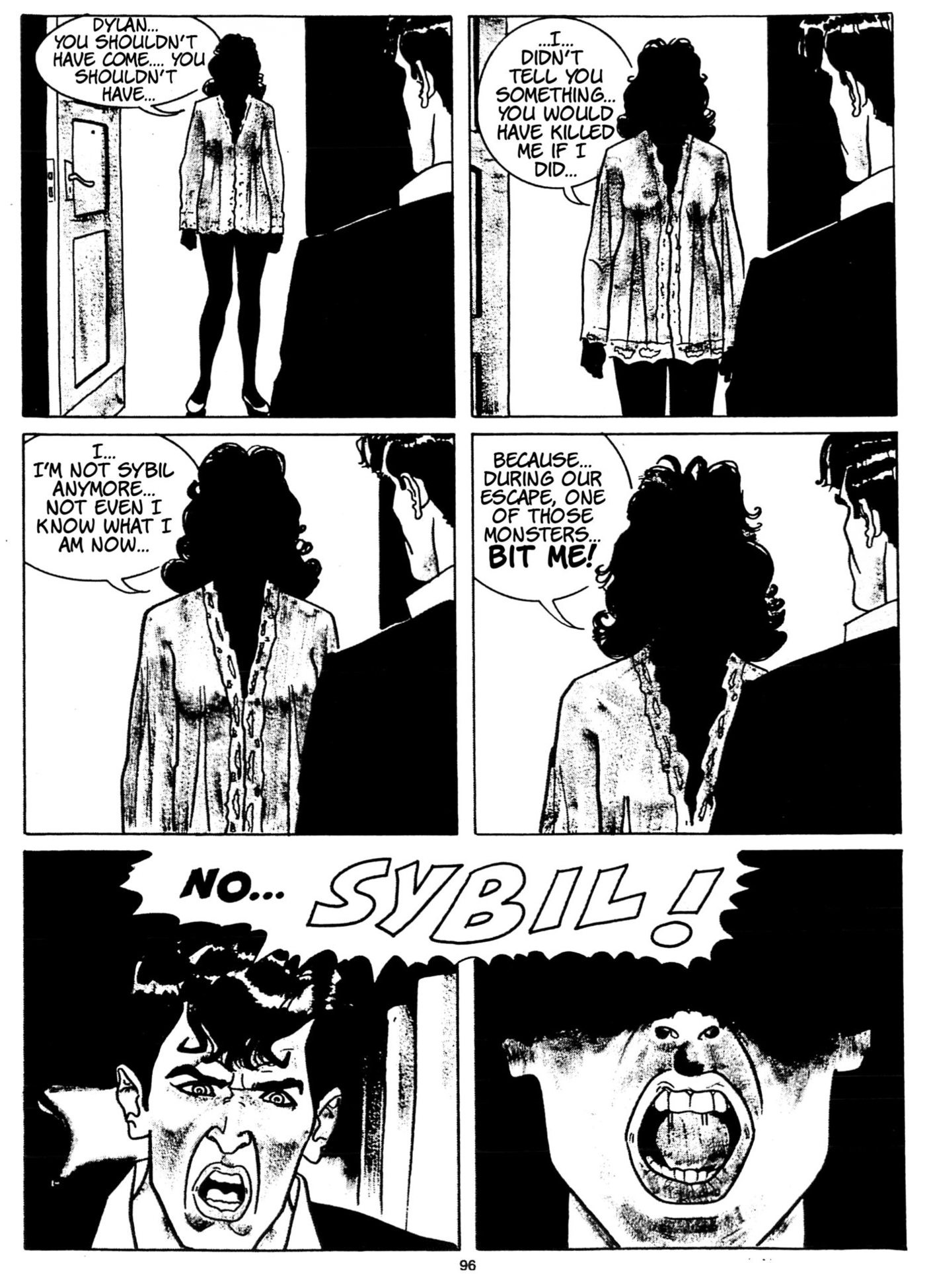 Read online Dylan Dog (1986) comic -  Issue #1 - 96
