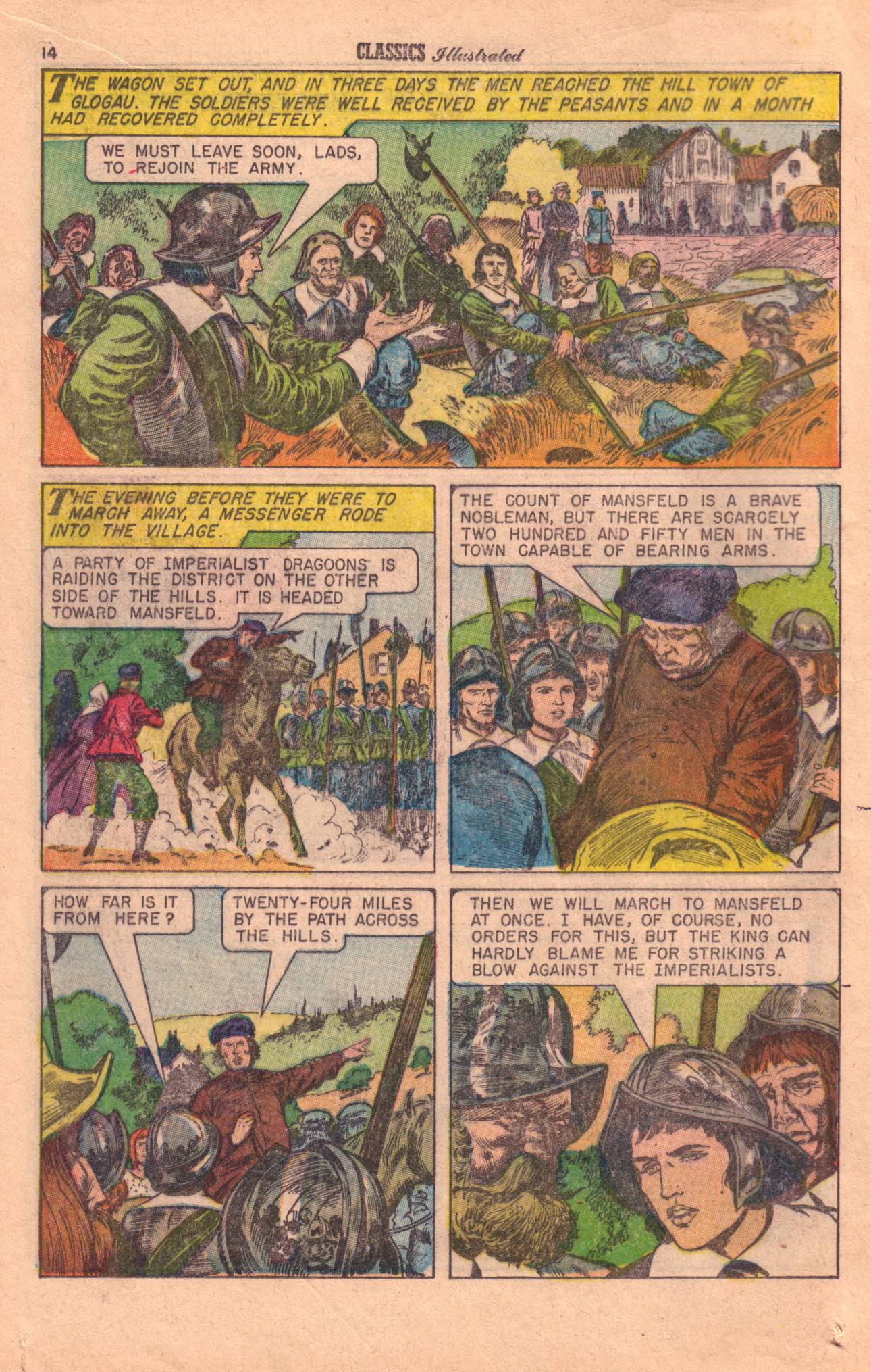 Read online Classics Illustrated comic -  Issue #155 - 16