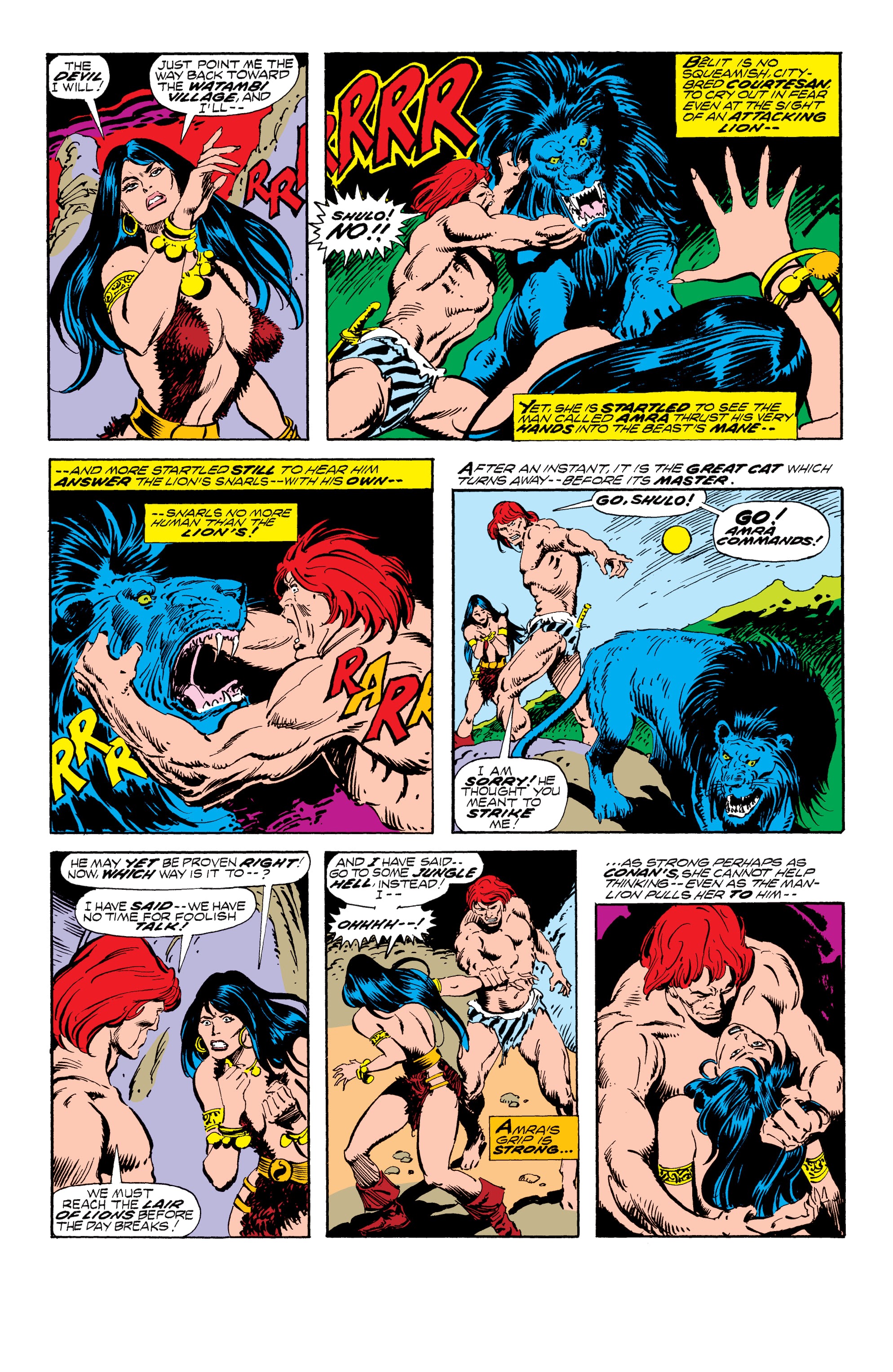 Read online Conan the Barbarian Epic Collection: The Original Marvel Years - Of Once and Future Kings comic -  Issue # TPB (Part 1) - 48