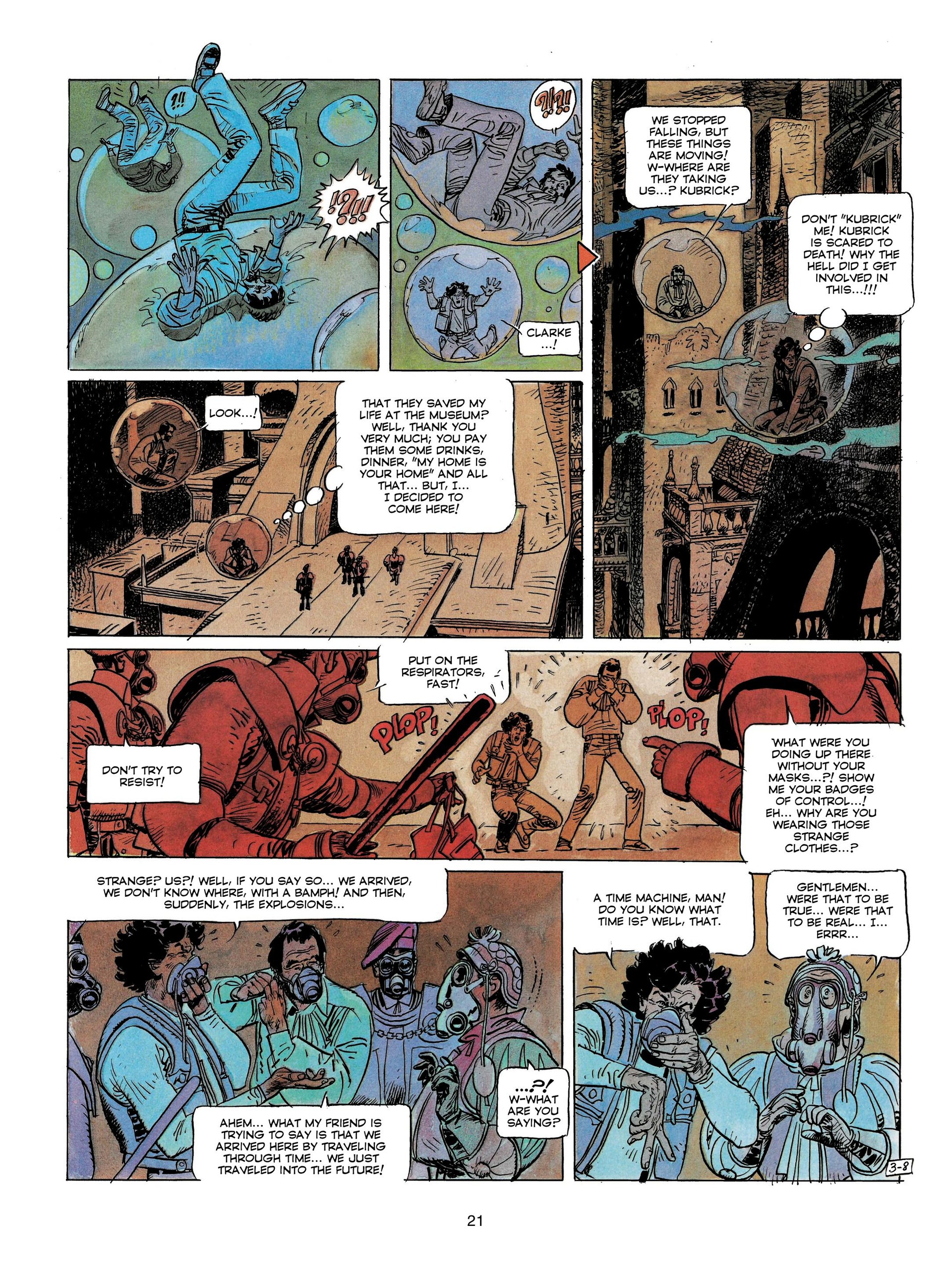 Read online Clarke and Kubrick comic -  Issue #3 - 22