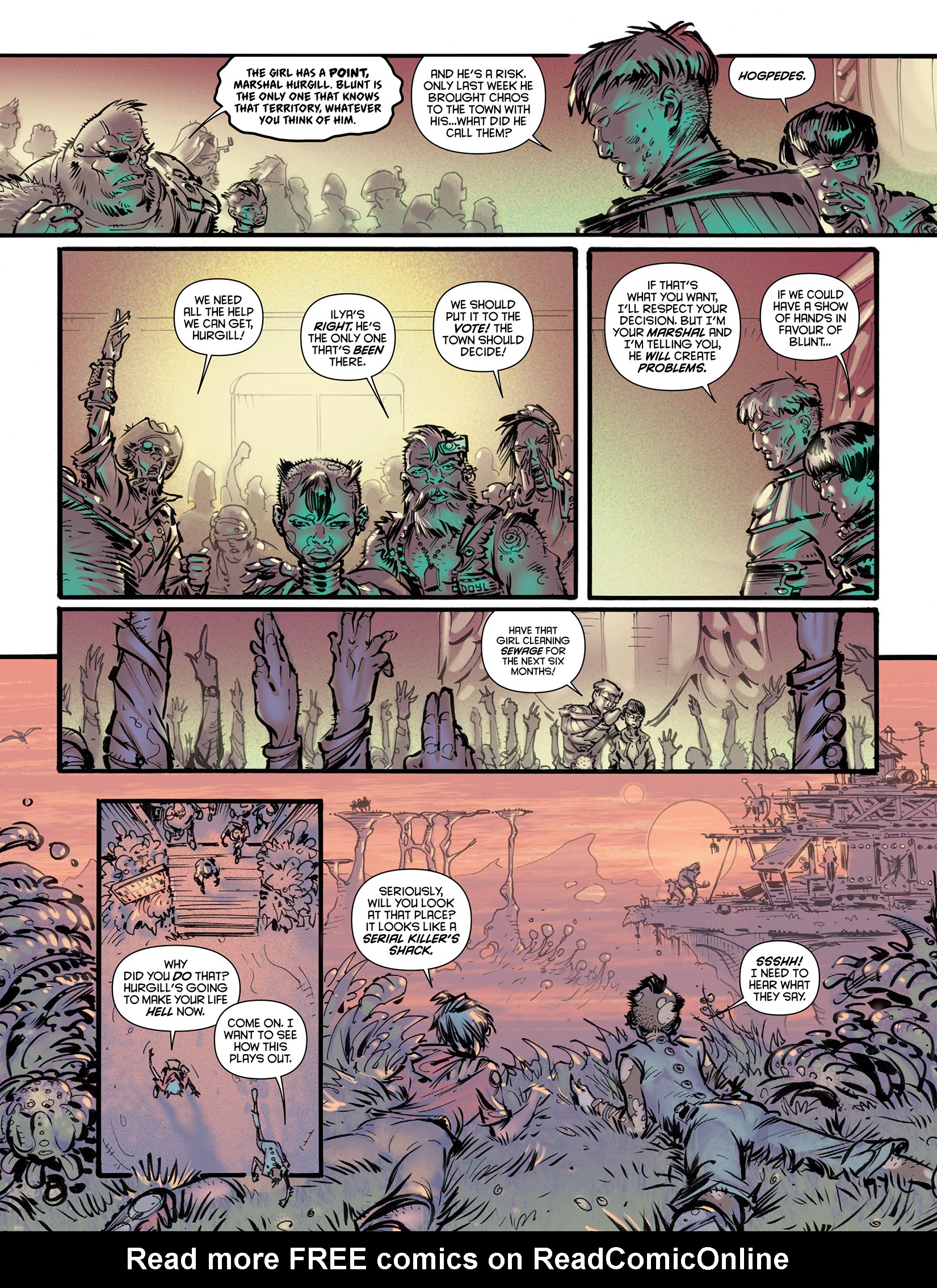 Read online Judge Dredd Megazine (Vol. 5) comic -  Issue #372 - 44